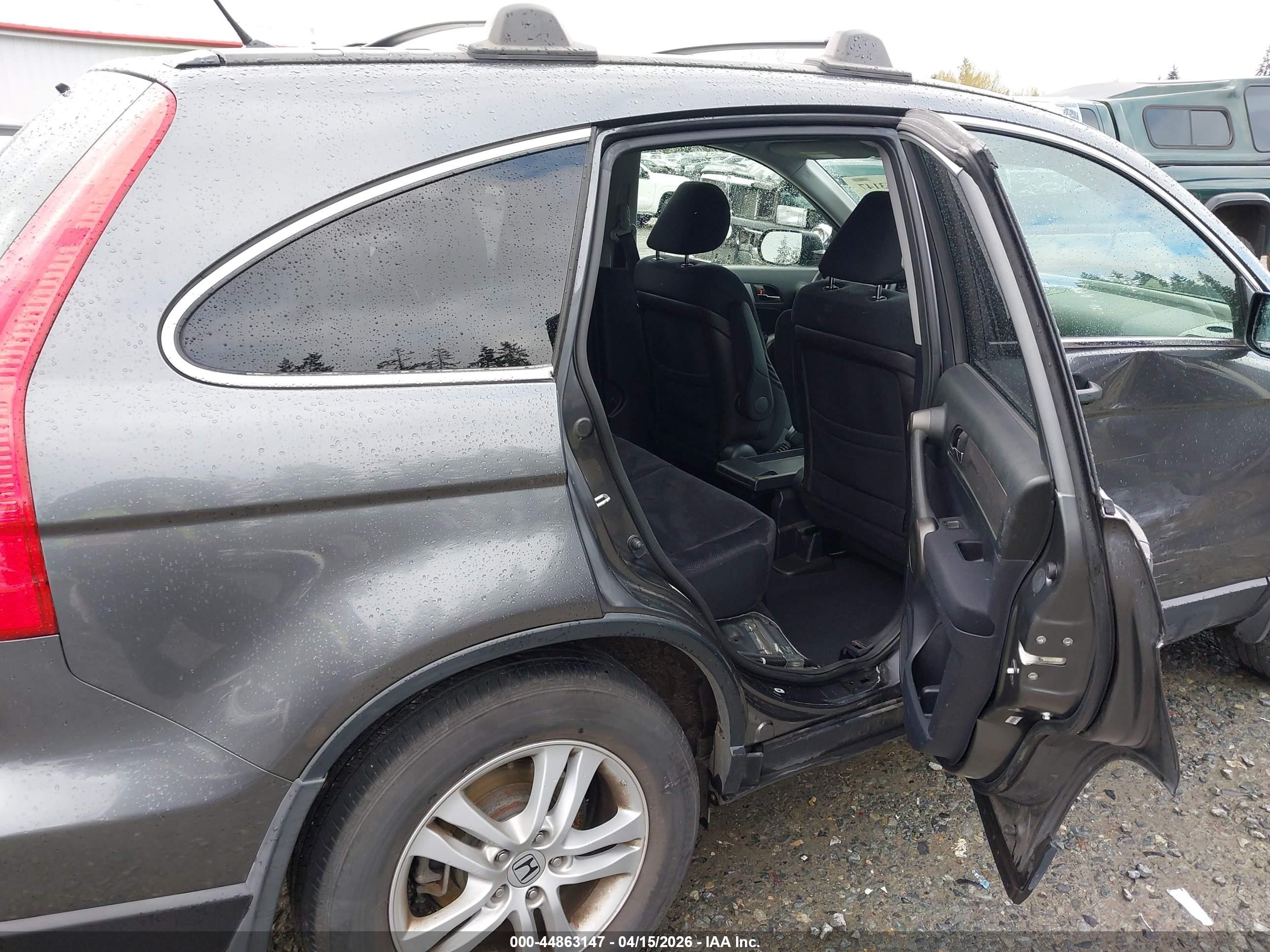 2010 Honda Cr-v Ex Gray vin: JHLRE4H51AC012497