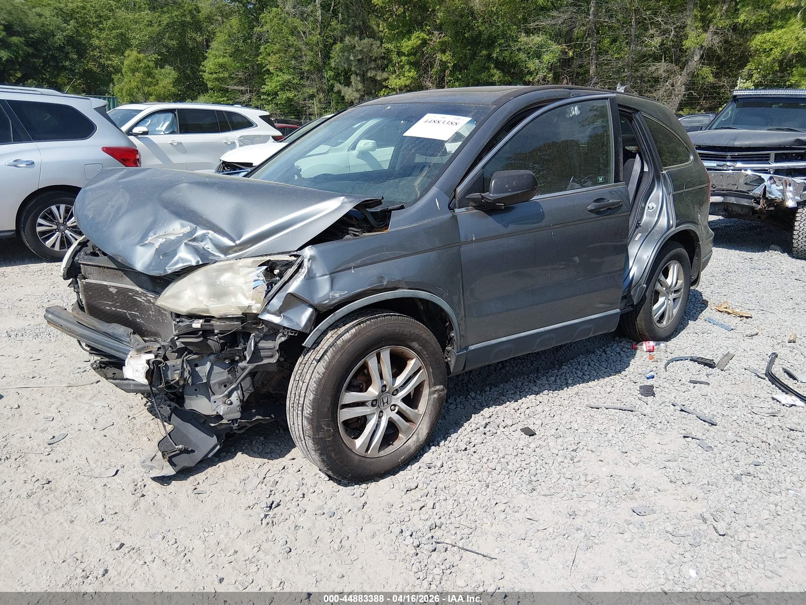 2011 Honda Cr-v Ex Gray vin: JHLRE4H51BC014977
