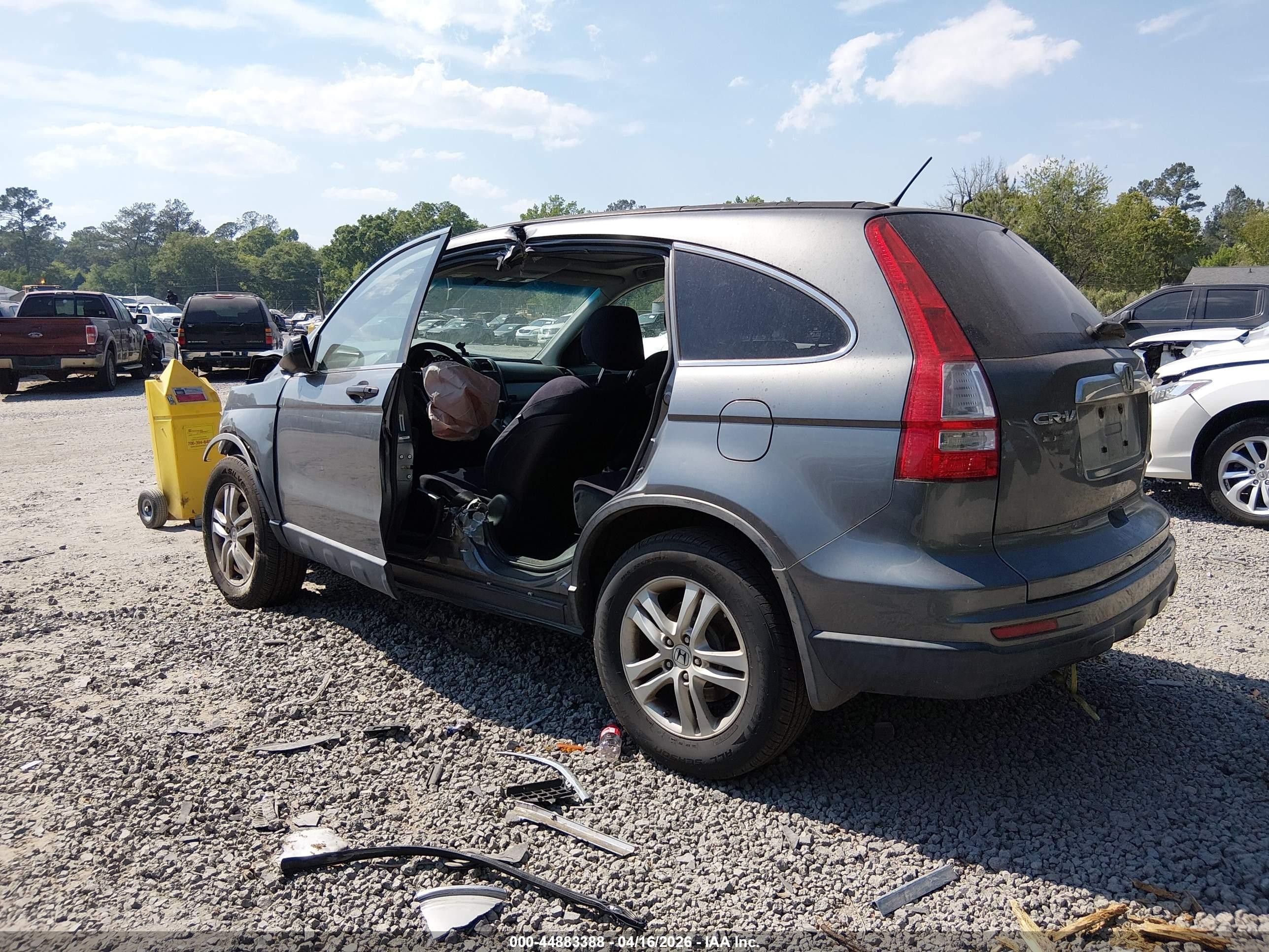 2011 Honda Cr-v Ex Gray vin: JHLRE4H51BC014977