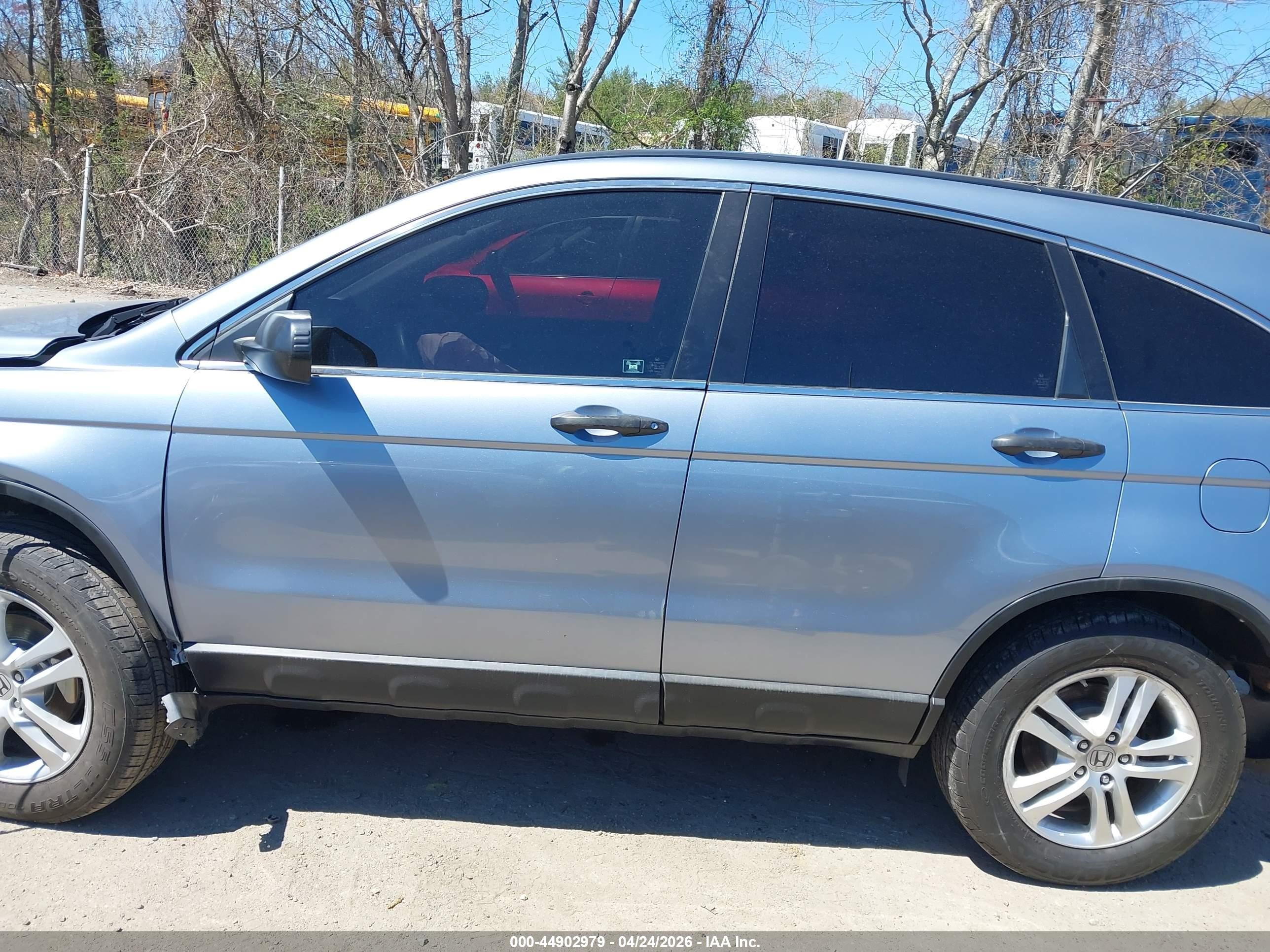 2010 Honda Cr-v Ex Light Blue vin: JHLRE4H52AC001900