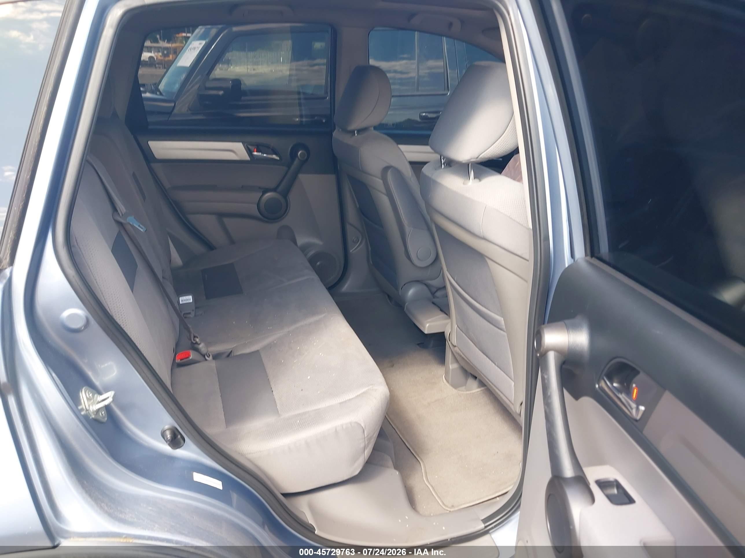 2010 Honda Cr-v Ex Light Blue vin: JHLRE4H52AC001900