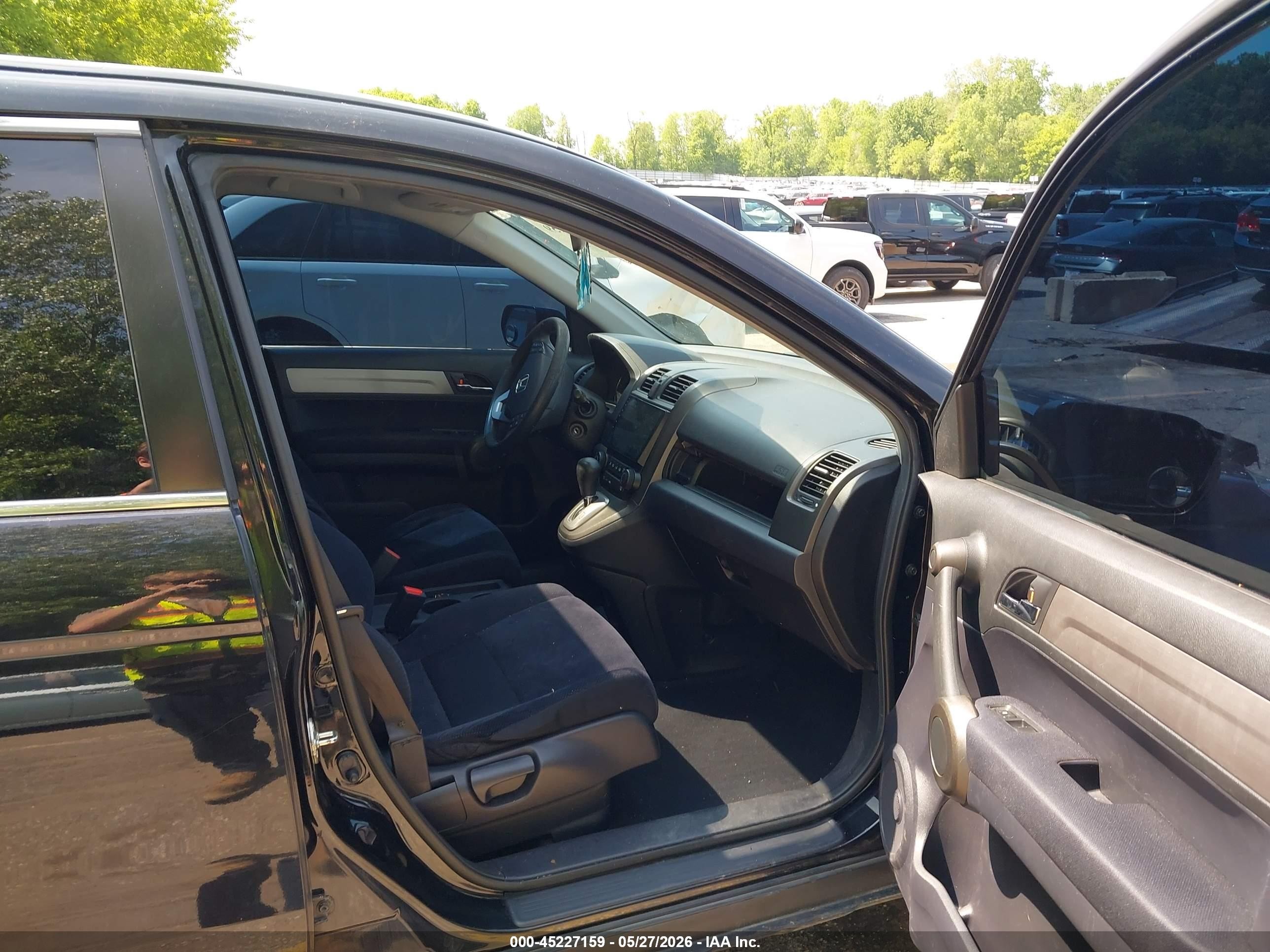 2010 Honda Cr-v Ex Black vin: JHLRE4H52AC004814