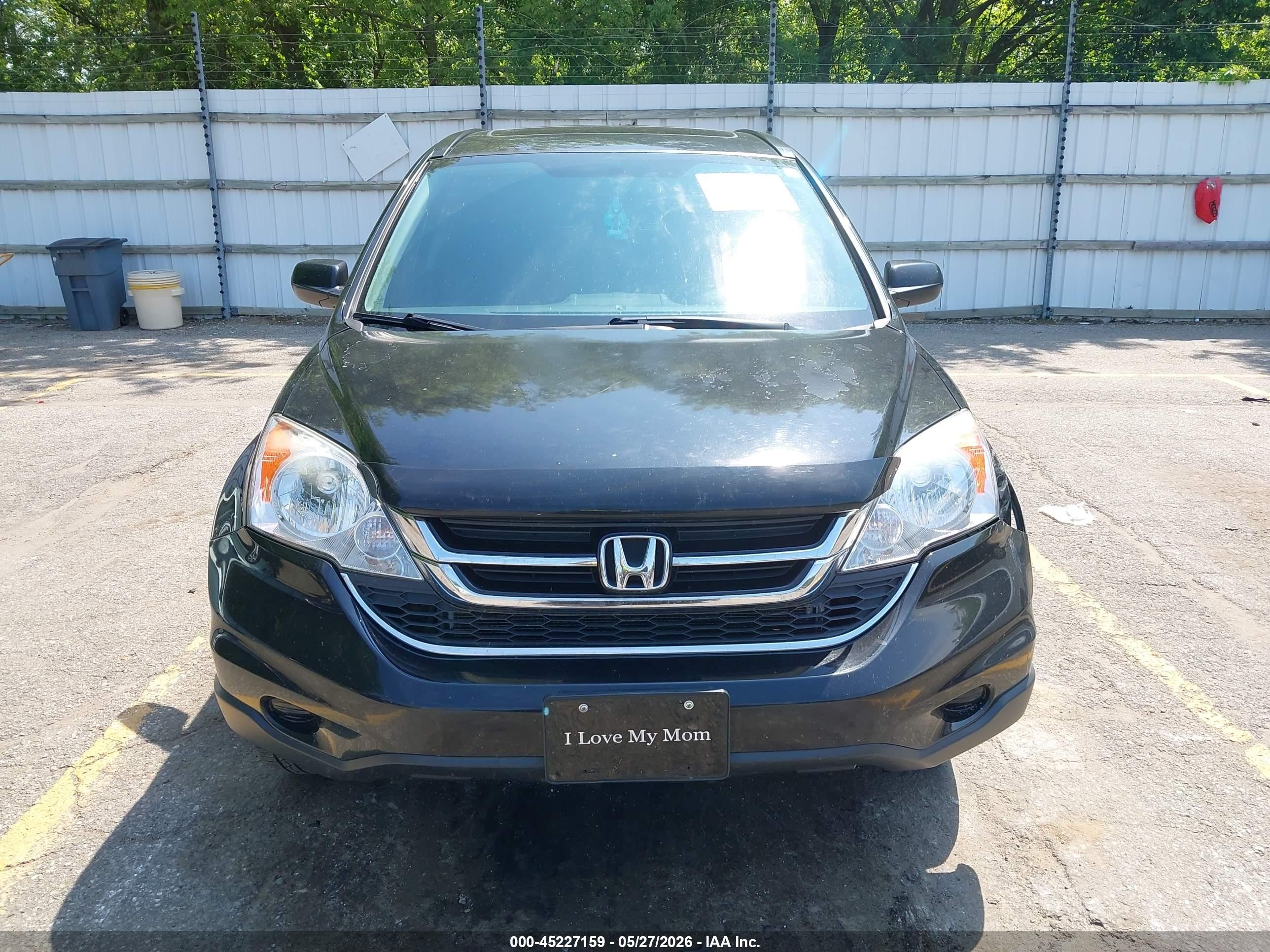2010 Honda Cr-v Ex Black vin: JHLRE4H52AC004814