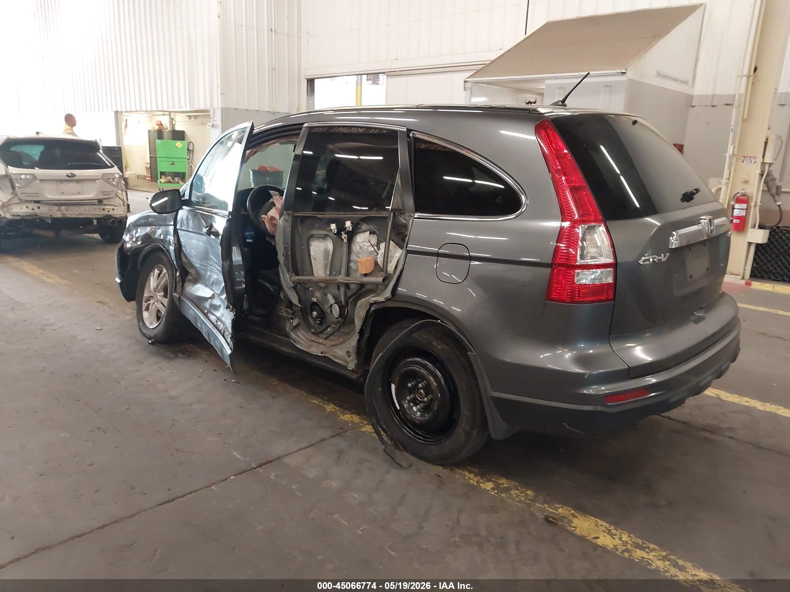 2010 Honda Cr-v Ex Gray vin: JHLRE4H53AC007835