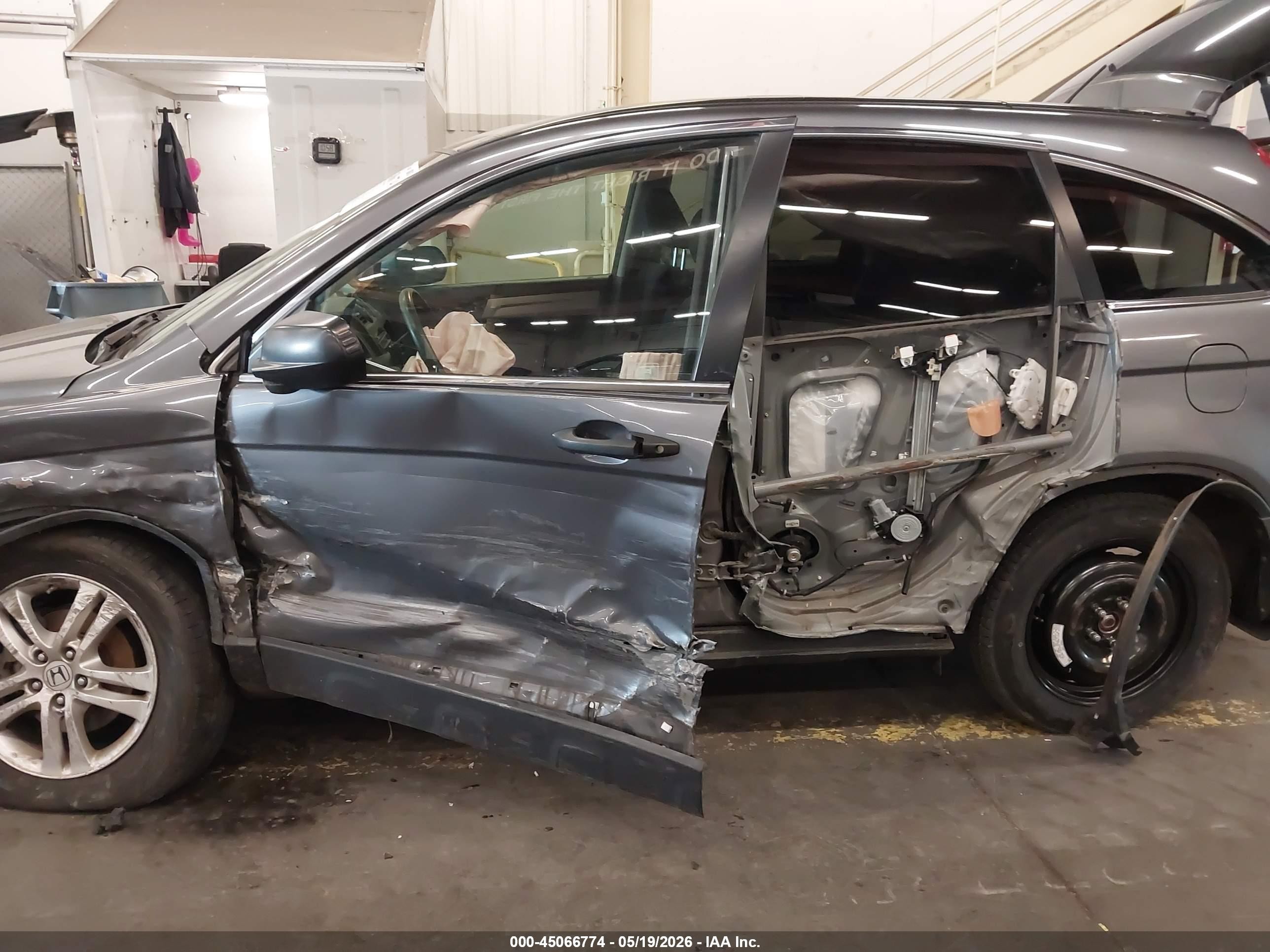 2010 Honda Cr-v Ex Gray vin: JHLRE4H53AC007835