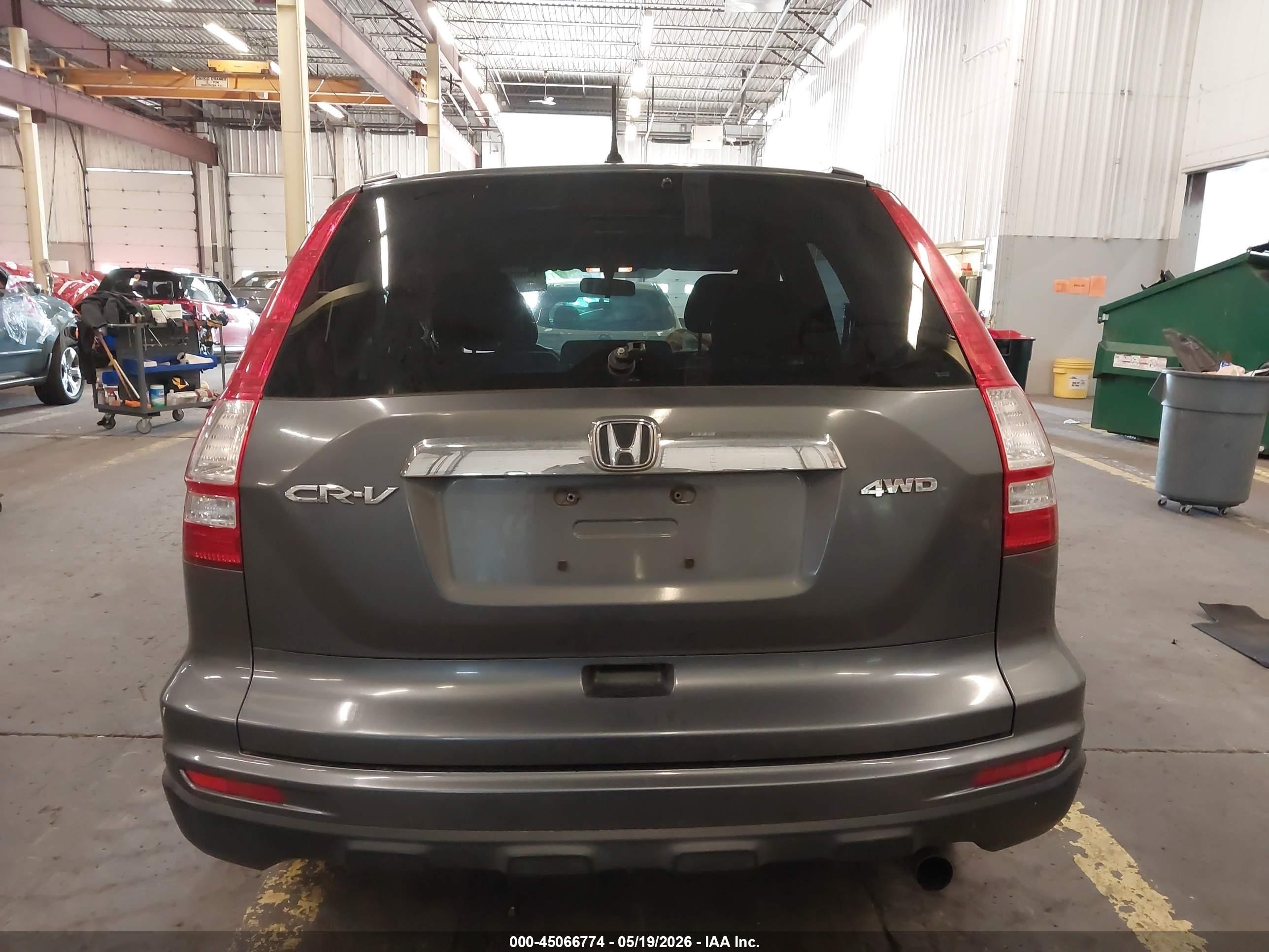 2010 Honda Cr-v Ex Gray vin: JHLRE4H53AC007835