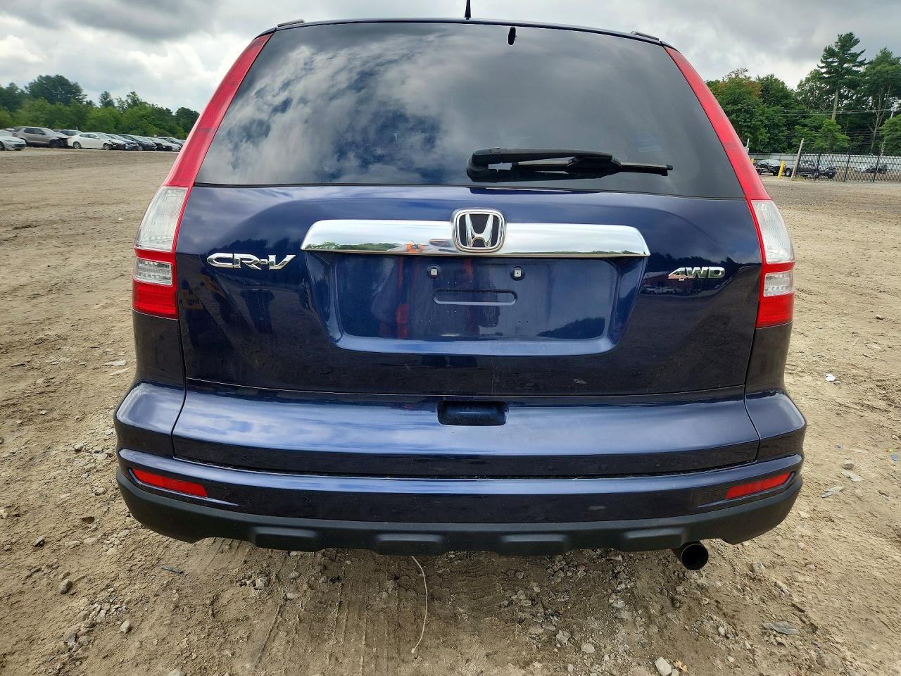 2011 Honda Cr-v Ex Blue vin: JHLRE4H53BC001504