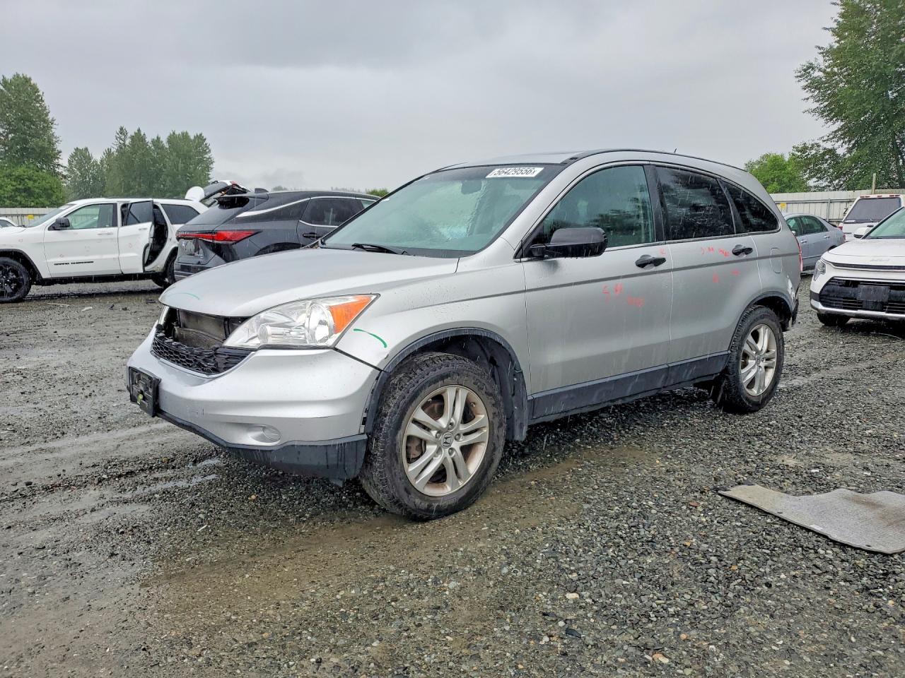 2011 Honda Cr-v Ex Серебряный vin: JHLRE4H53BC032283