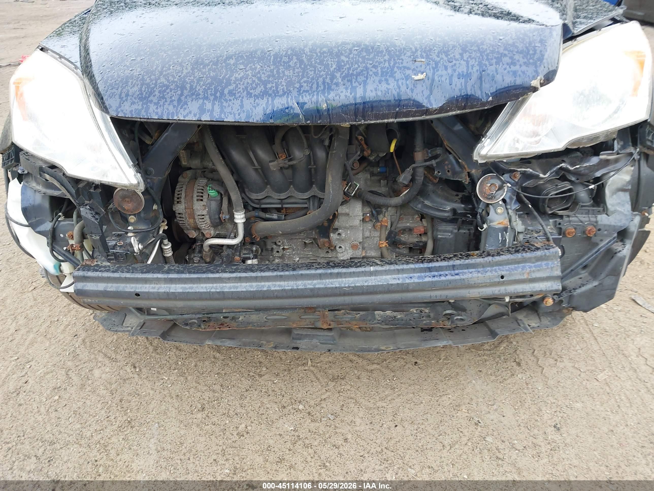 2011 Honda Cr-v Ex Синий vin: JHLRE4H54BC011183