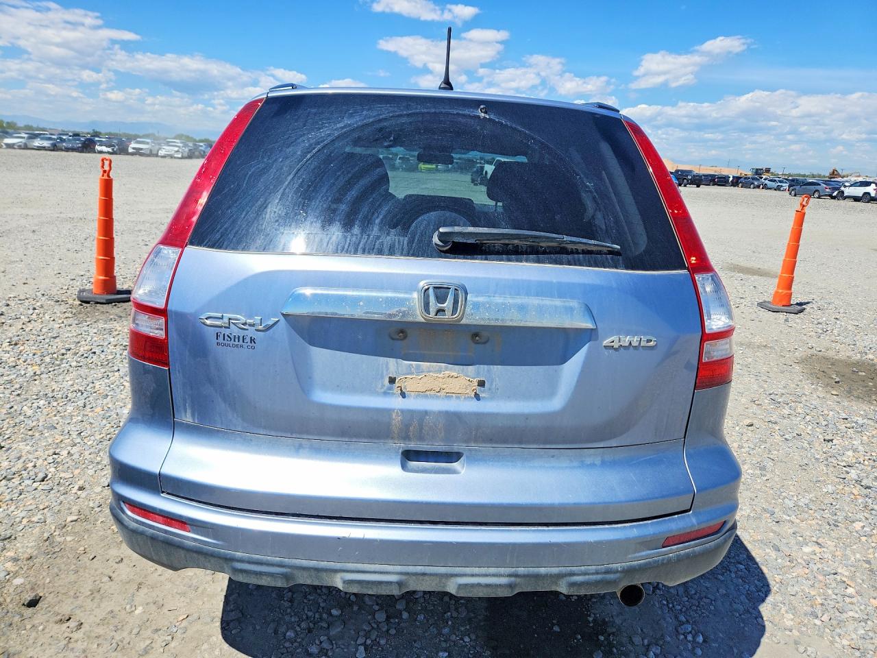 2011 Honda Cr-v Ex Blue vin: JHLRE4H54BC033023