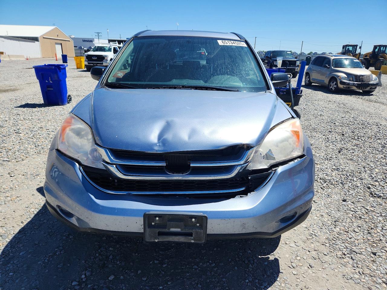 2011 Honda Cr-v Ex Blue vin: JHLRE4H54BC033023