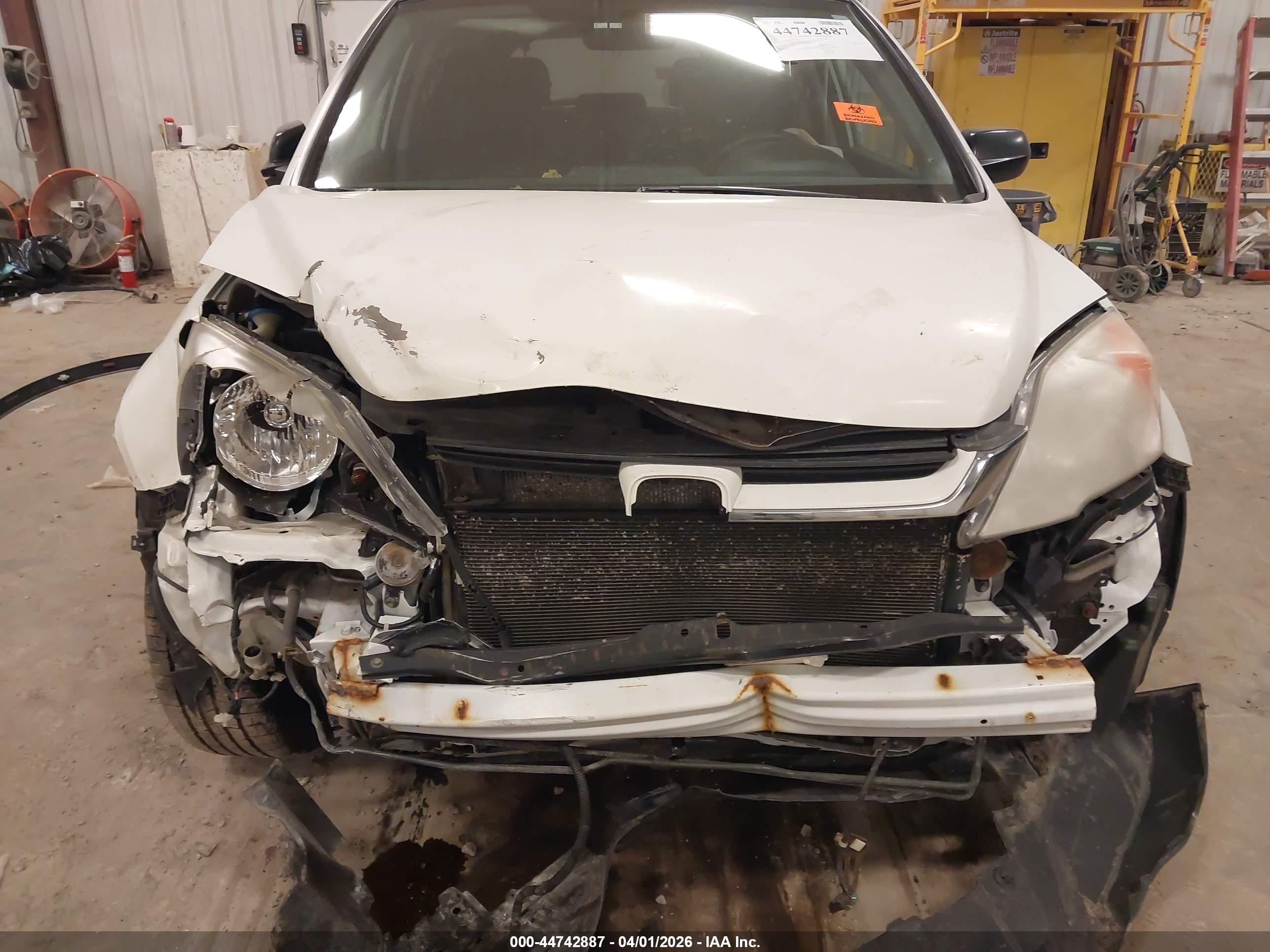 2010 Honda Cr-v Ex White vin: JHLRE4H56AC012155
