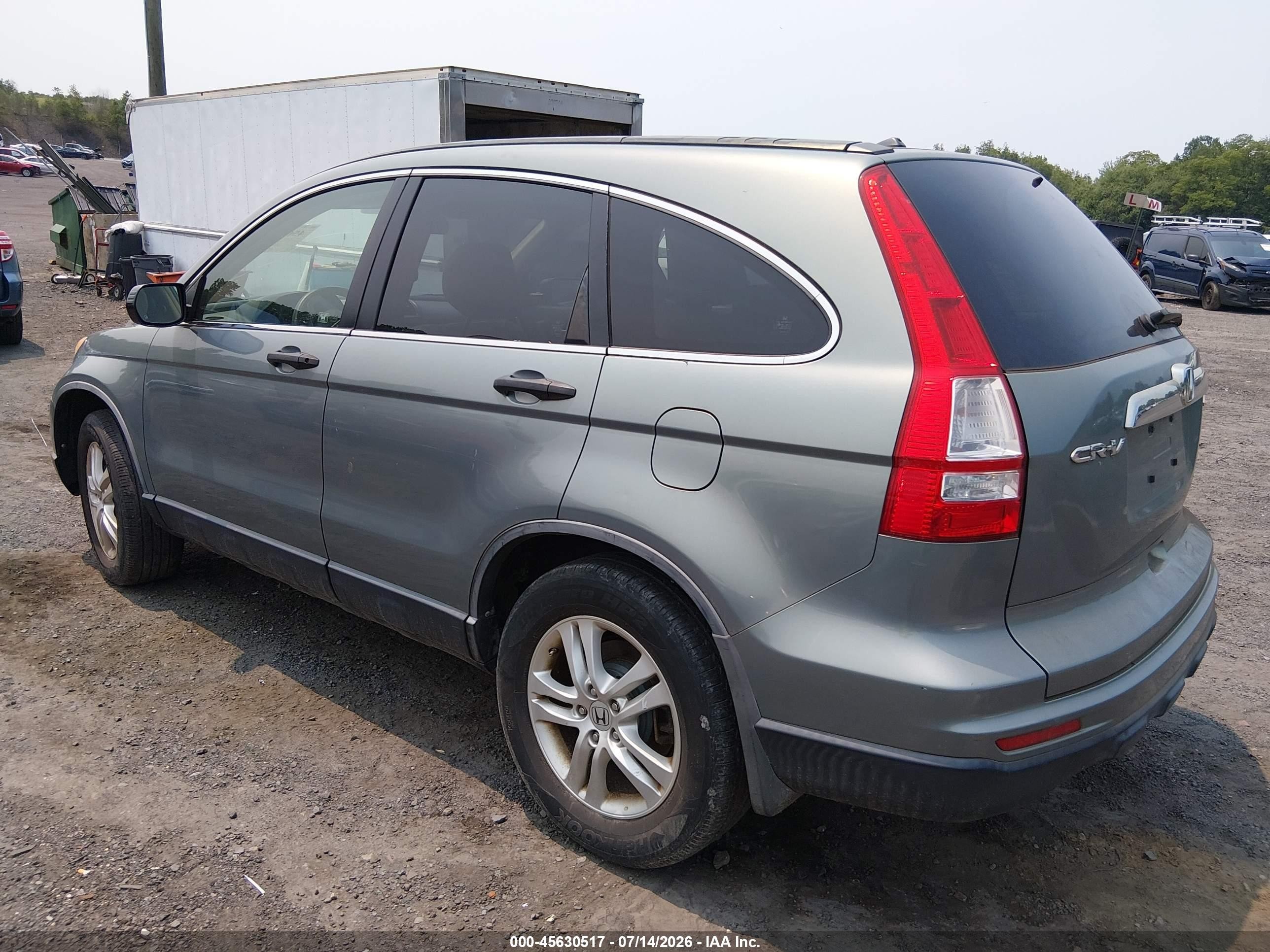 2011 Honda Cr-v Ex Green vin: JHLRE4H56BC004638