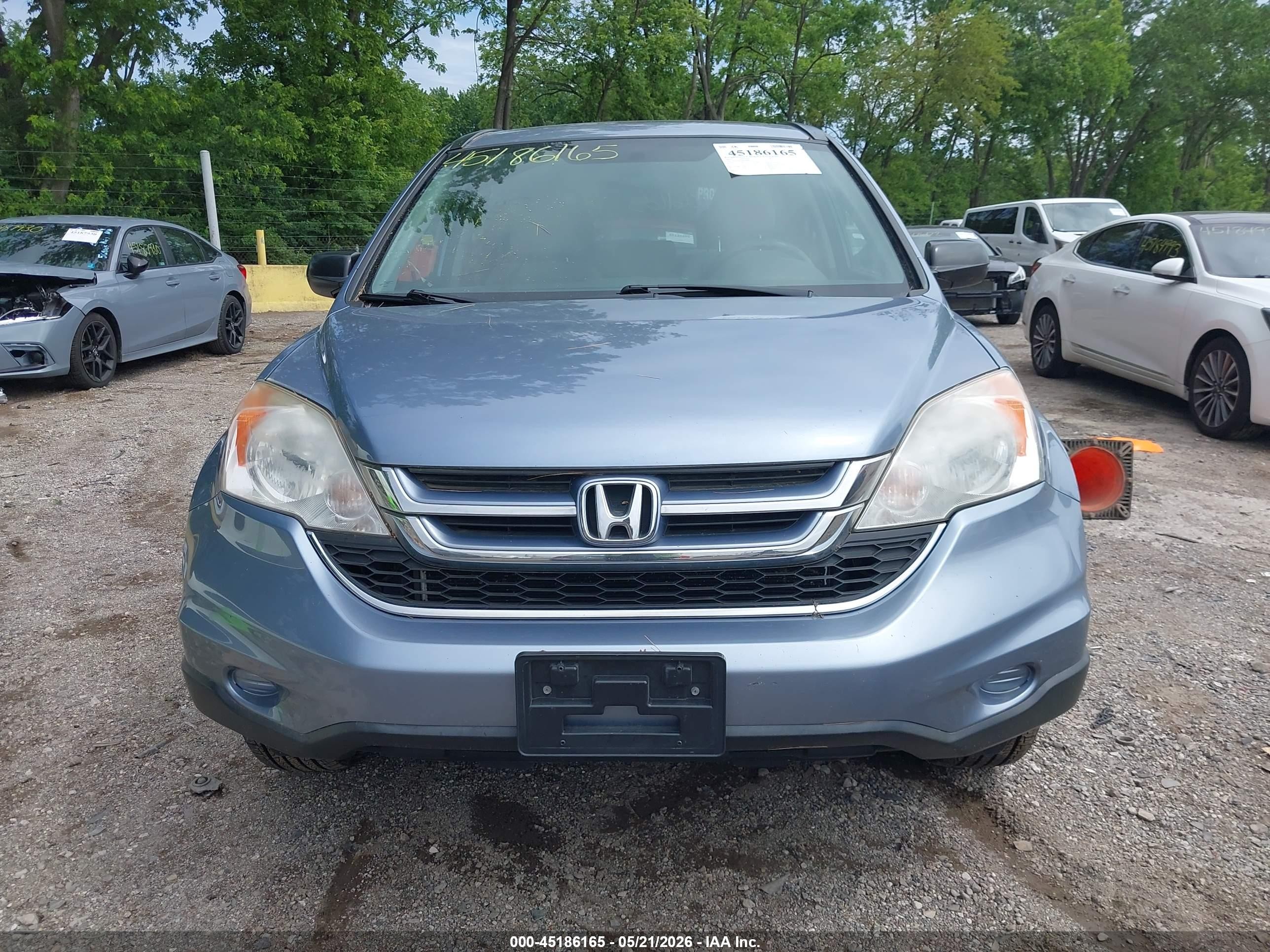 2011 Honda Cr-v Ex Light Blue vin: JHLRE4H58BC008514
