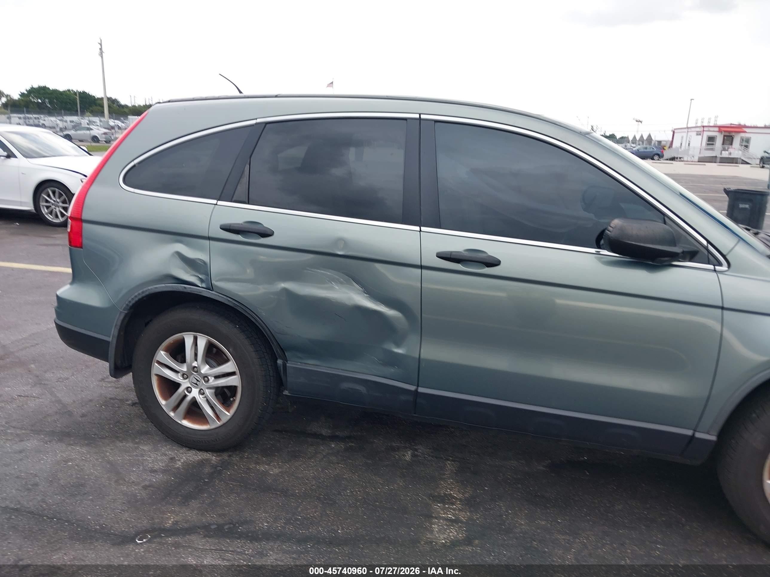 2011 Honda Cr-v Ex Gray vin: JHLRE4H58BC014765