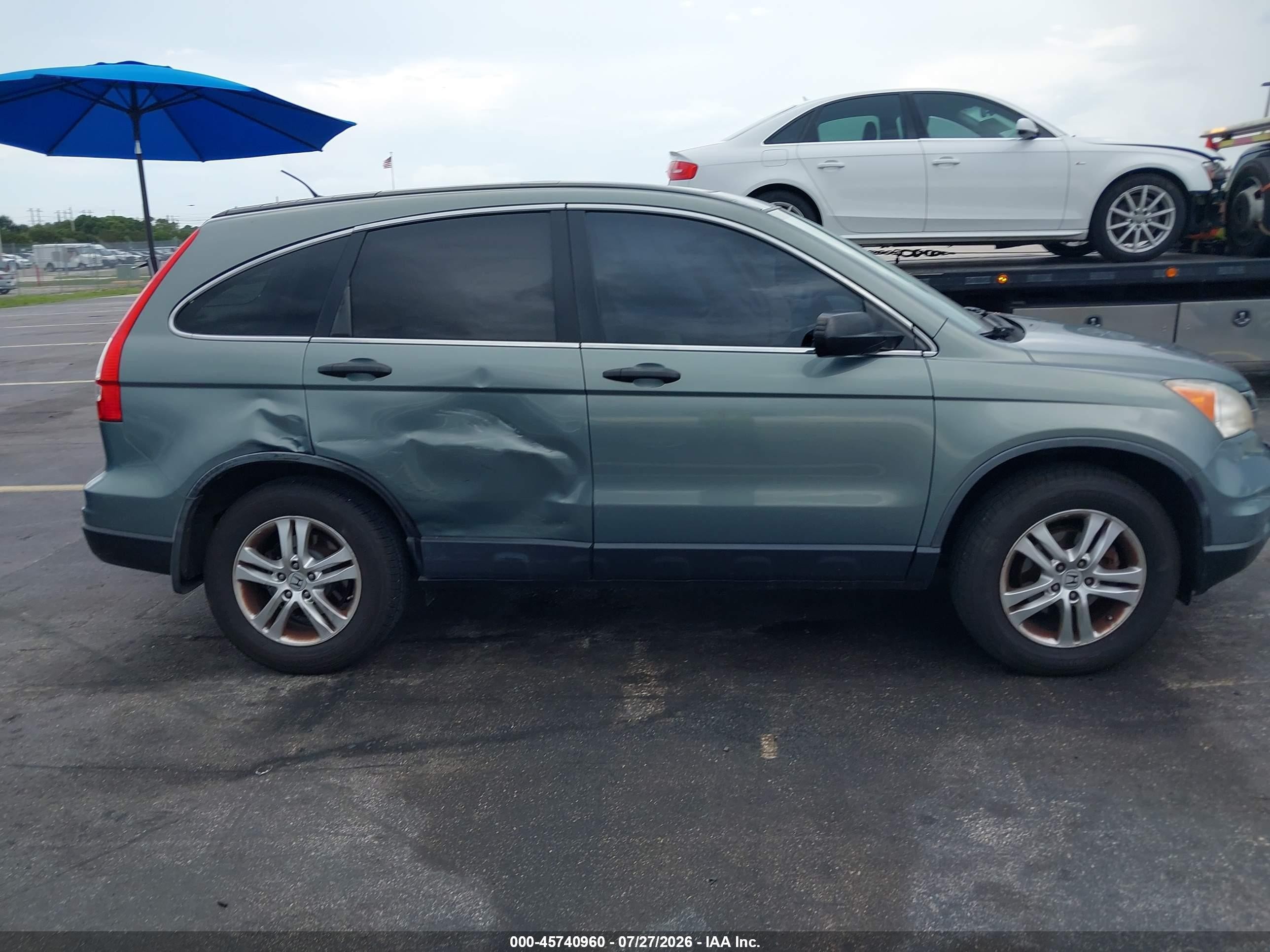 2011 Honda Cr-v Ex Gray vin: JHLRE4H58BC014765