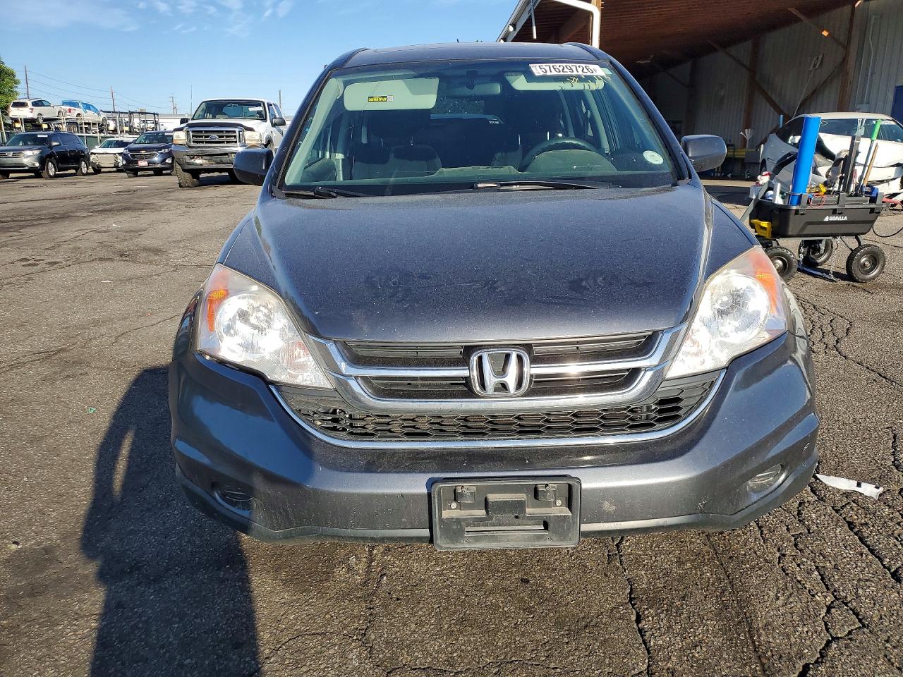 2010 Honda Cr-v Ex Gray vin: JHLRE4H59AC014997