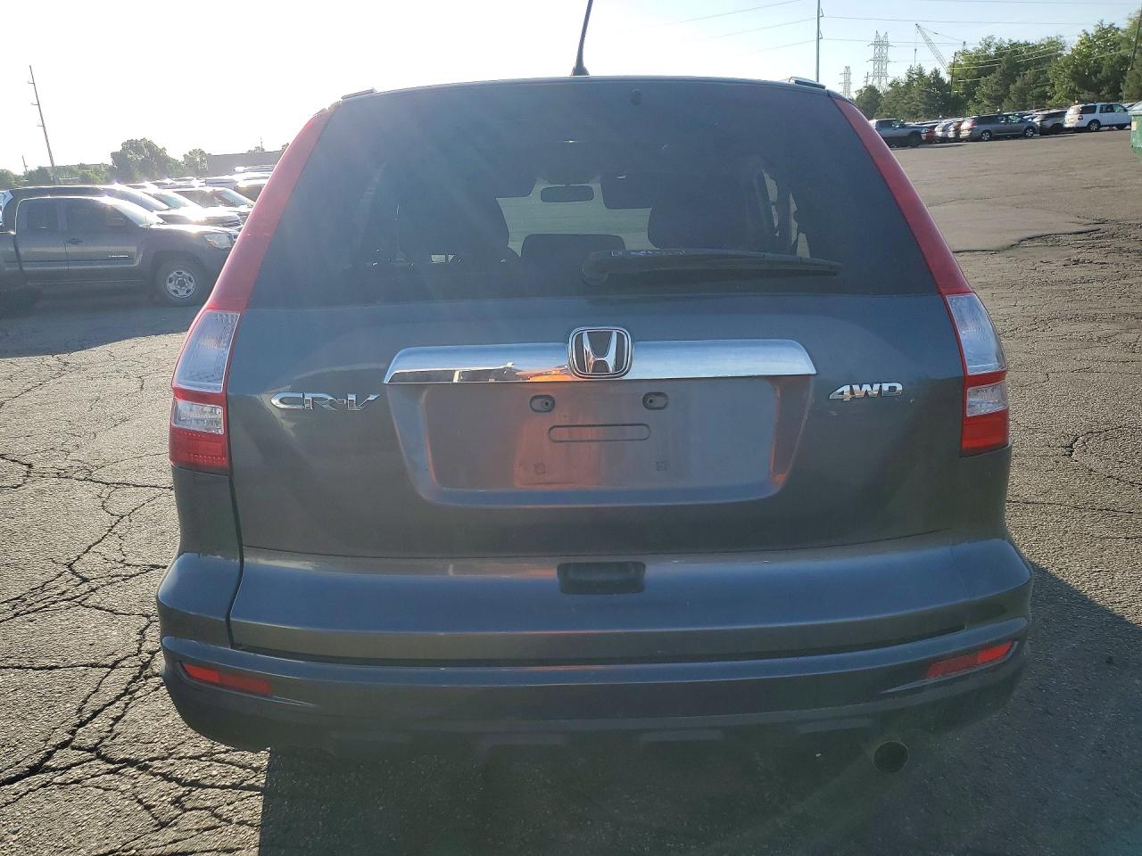 2010 Honda Cr-v Ex Gray vin: JHLRE4H59AC014997