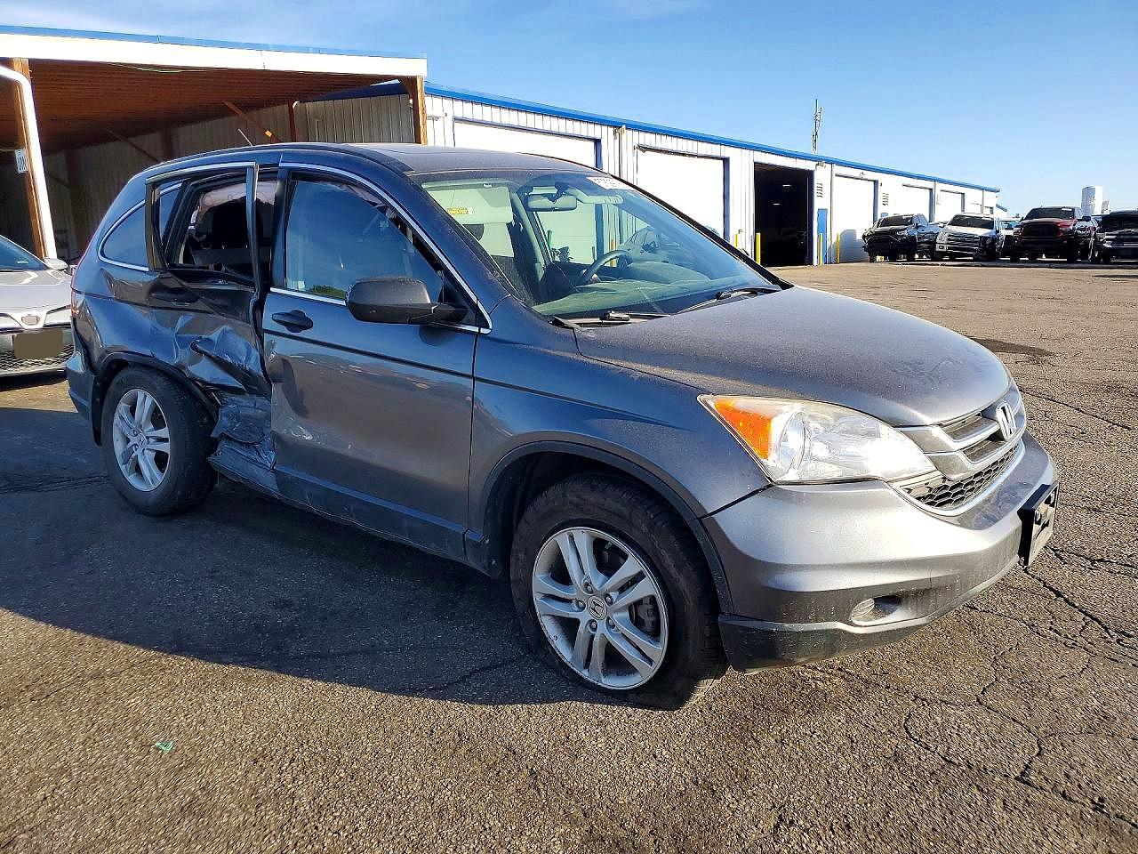 2010 Honda Cr-v Ex Gray vin: JHLRE4H59AC014997