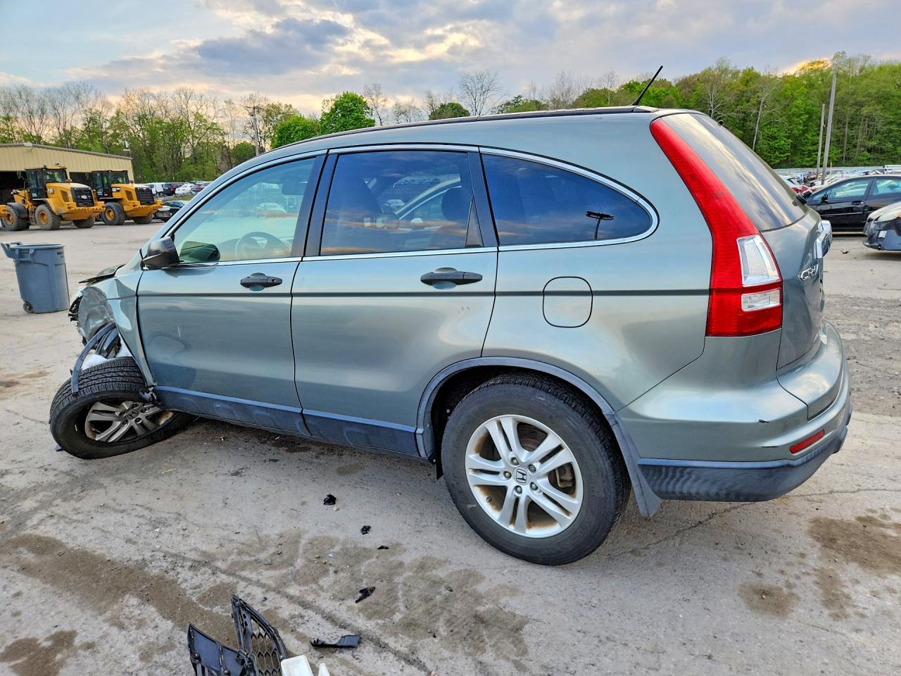 2011 Honda Cr-v Ex Teal vin: JHLRE4H59BC032126