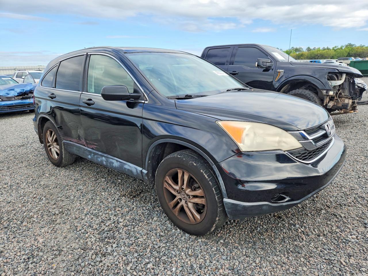 2011 Honda Cr-v Ex Black vin: JHLRE4H59BC033714