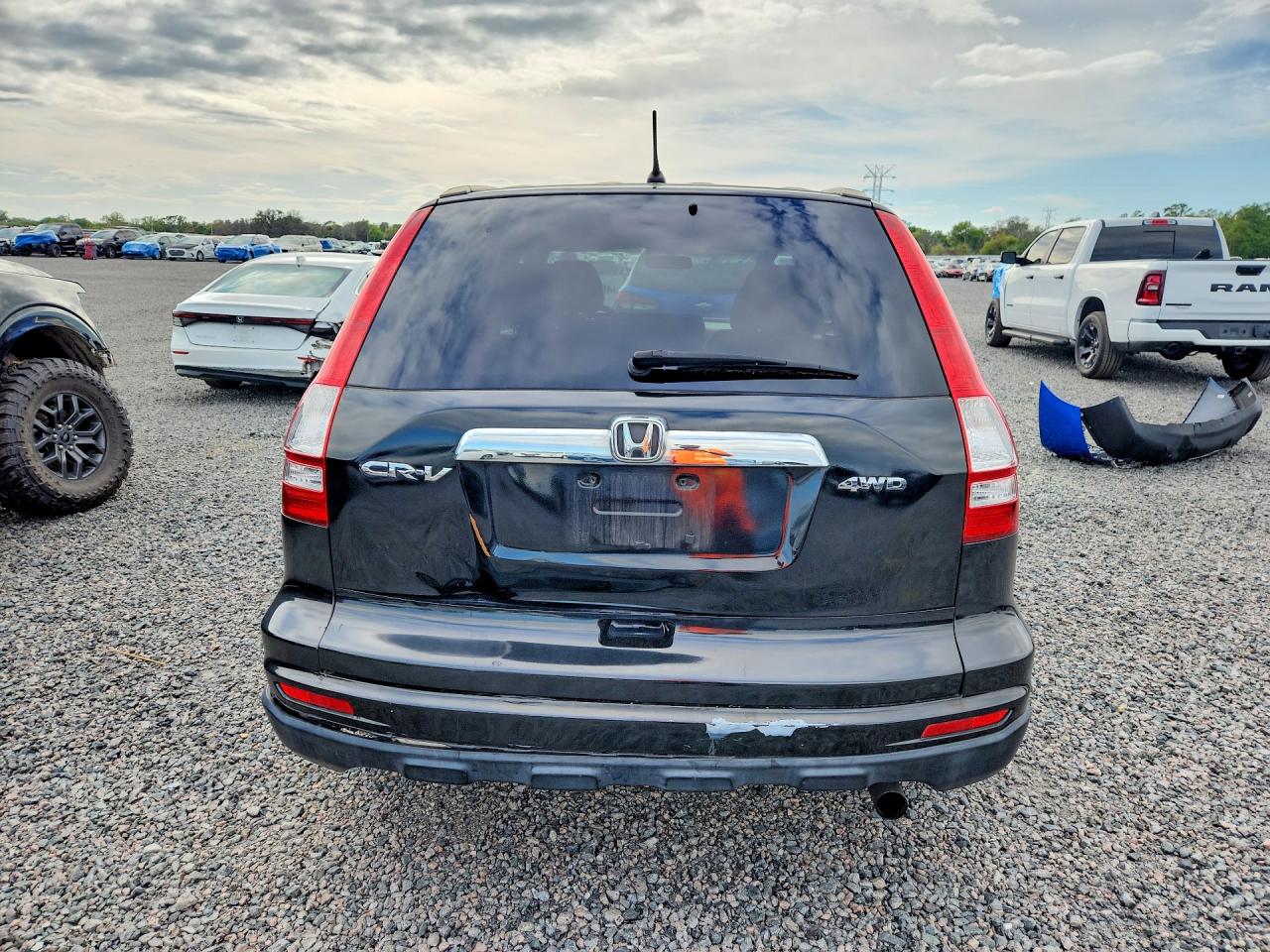 2011 Honda Cr-v Ex Black vin: JHLRE4H59BC033714