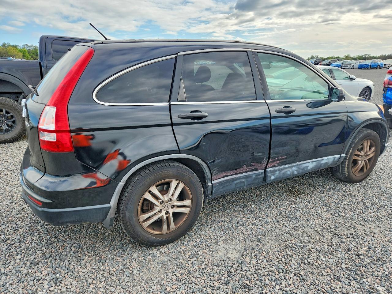 2011 Honda Cr-v Ex Black vin: JHLRE4H59BC033714