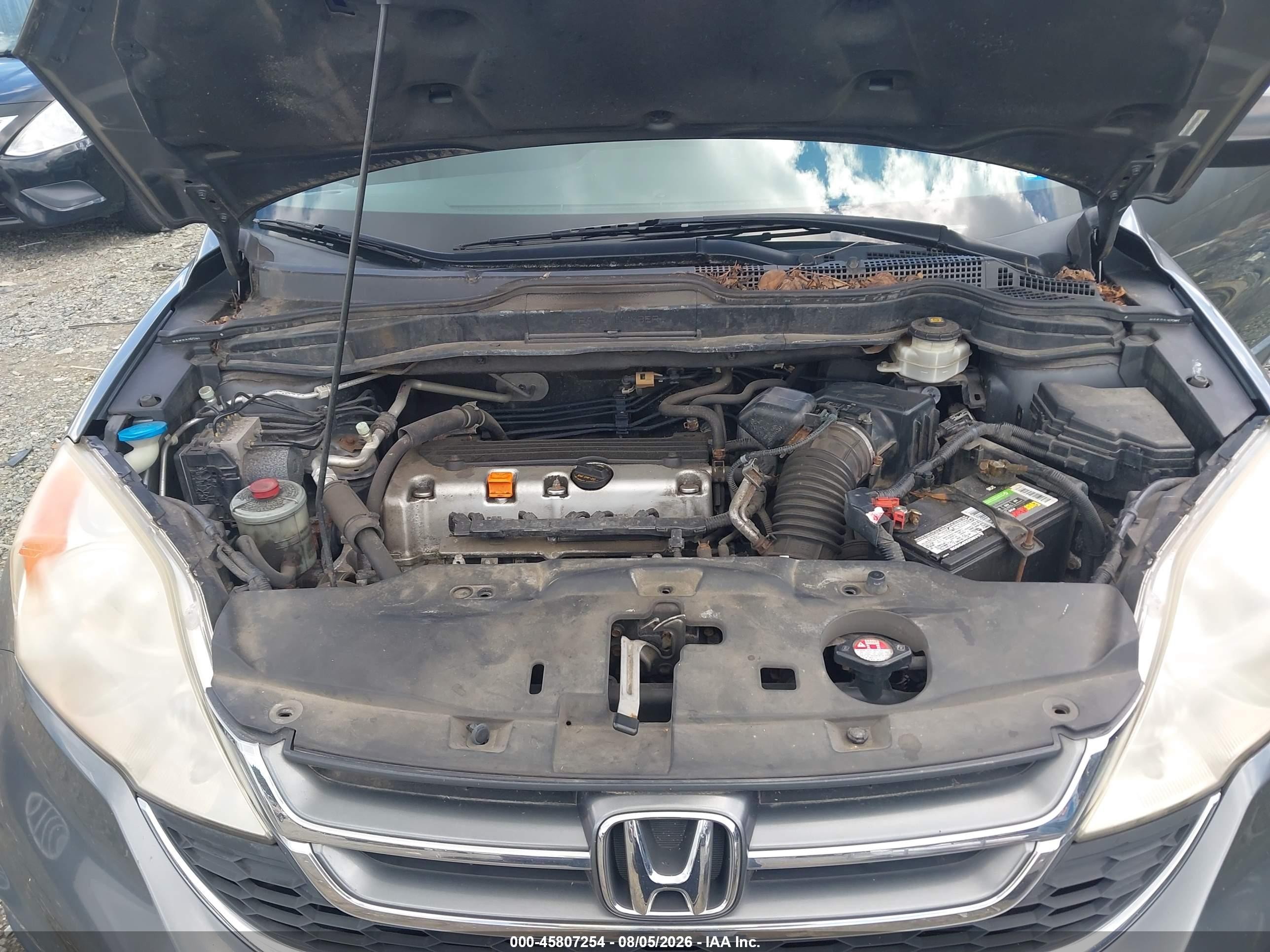2011 Honda Cr-v Ex Gray vin: JHLRE4H5XBC035102