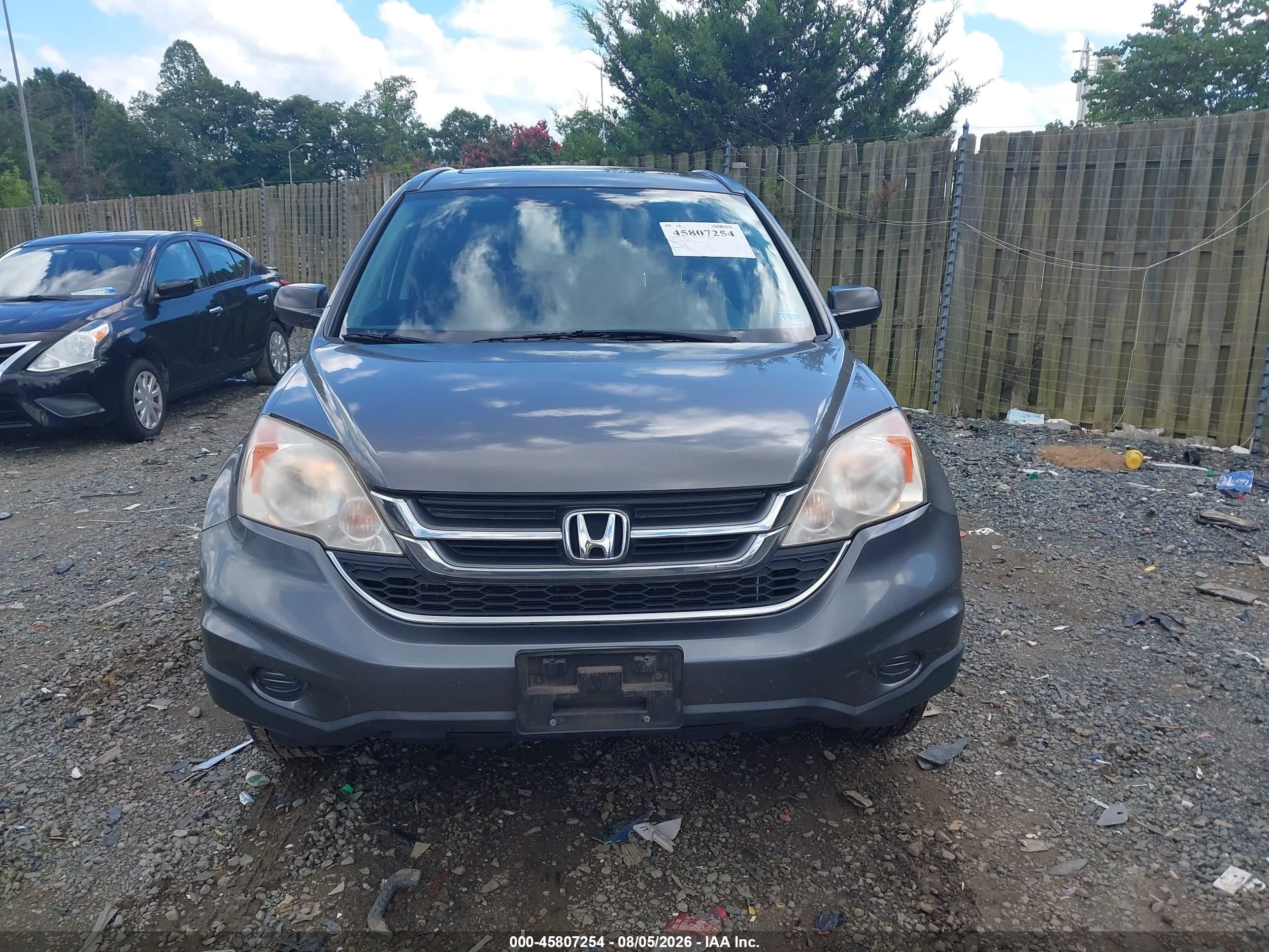 2011 Honda Cr-v Ex Gray vin: JHLRE4H5XBC035102