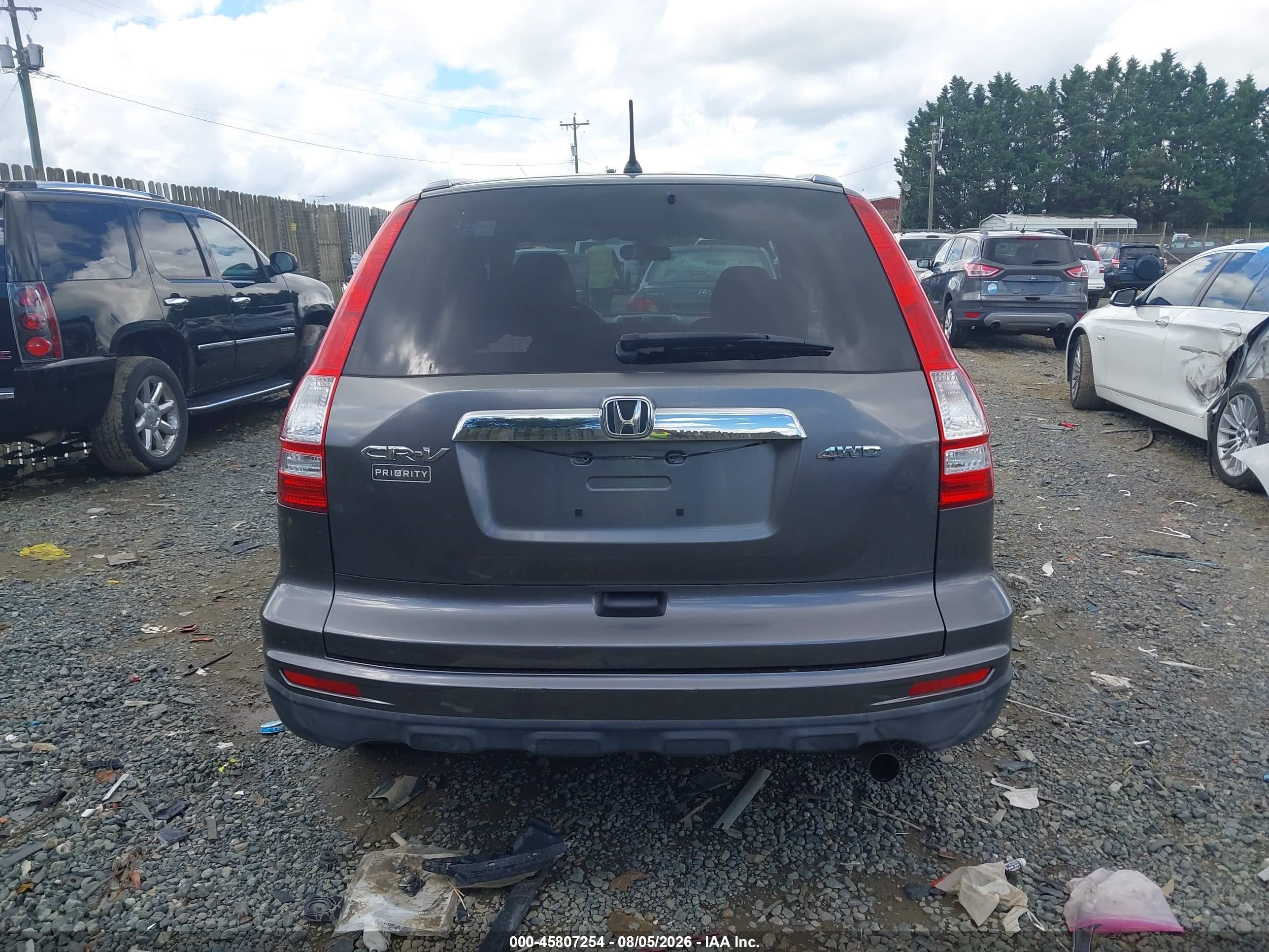 2011 Honda Cr-v Ex Gray vin: JHLRE4H5XBC035102