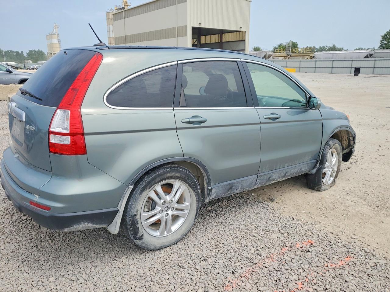 2010 Honda Cr-v Exl Teal vin: JHLRE4H70AC009351