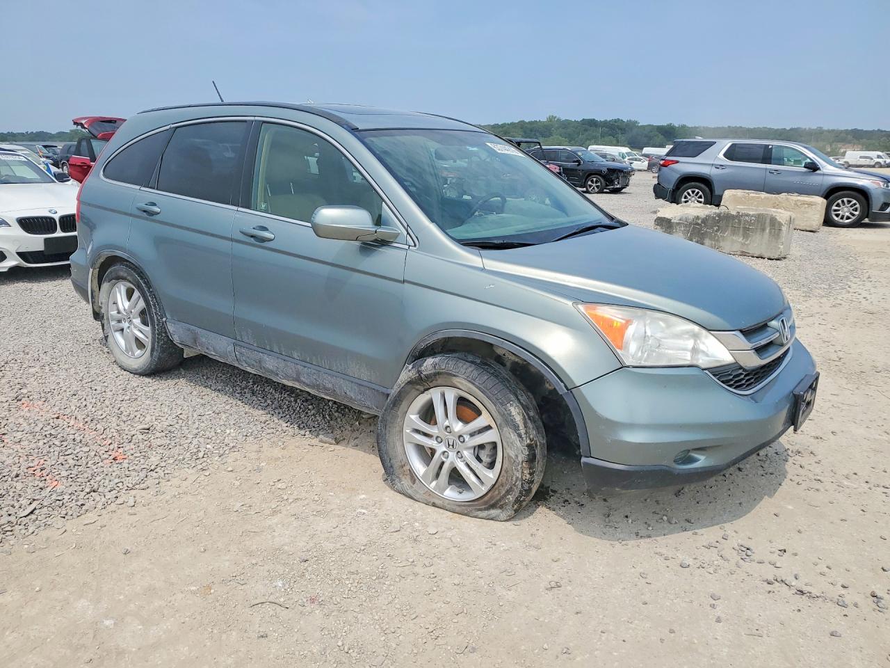 2010 Honda Cr-v Exl Teal vin: JHLRE4H70AC009351