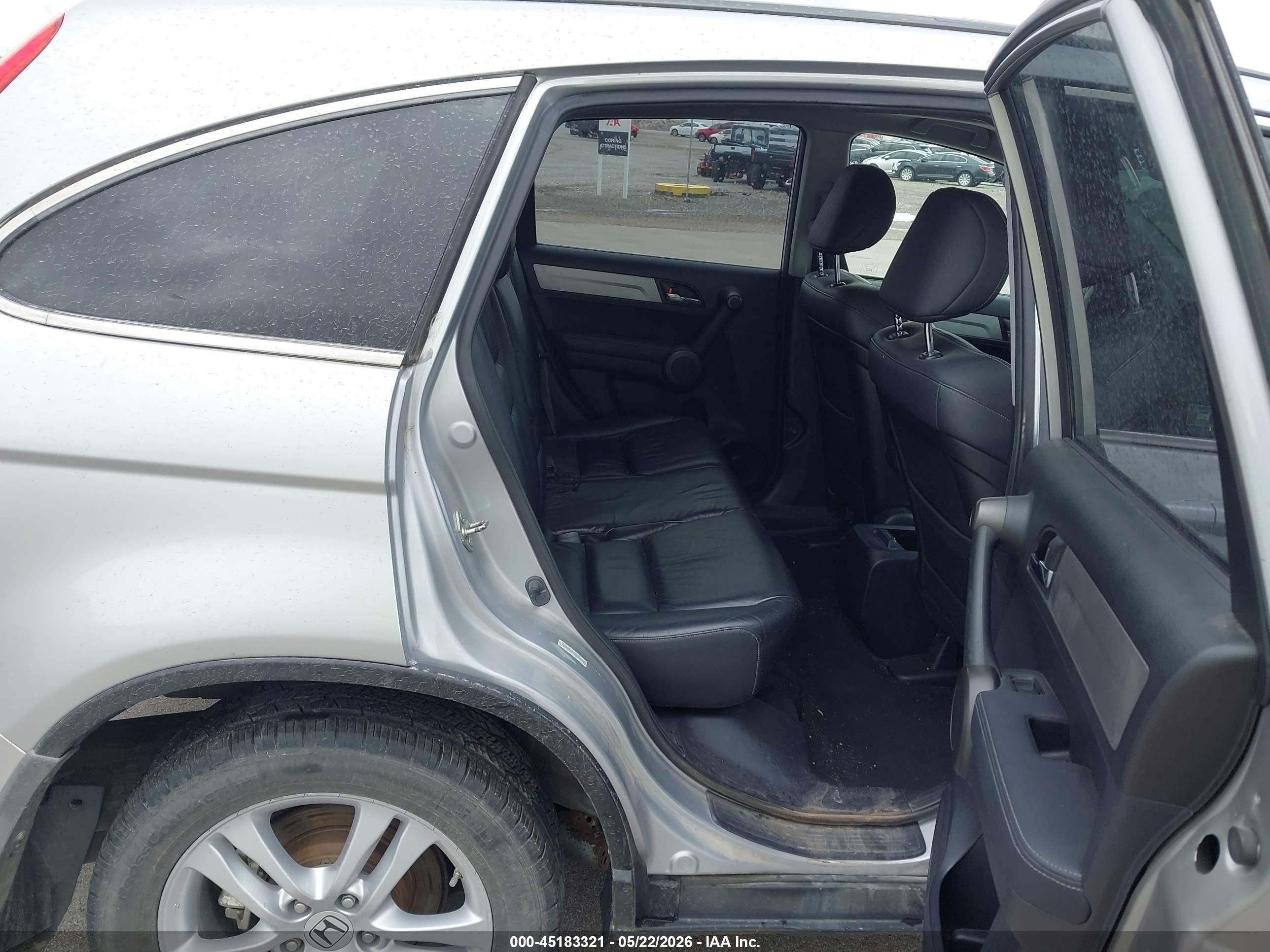 2011 Honda Cr-v Ex-l Silver vin: JHLRE4H70BC017080