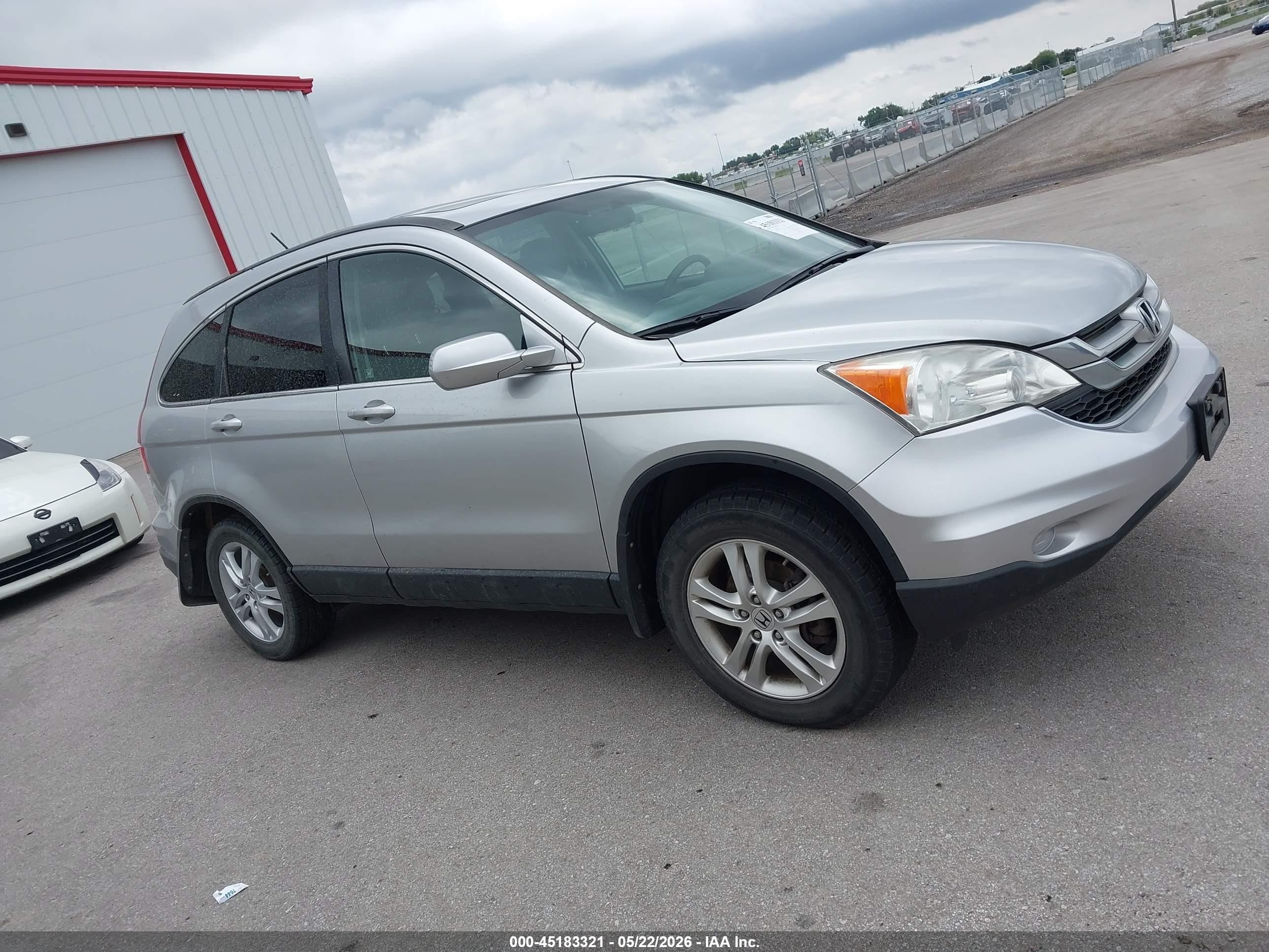 2011 Honda Cr-v Ex-l Silver vin: JHLRE4H70BC017080