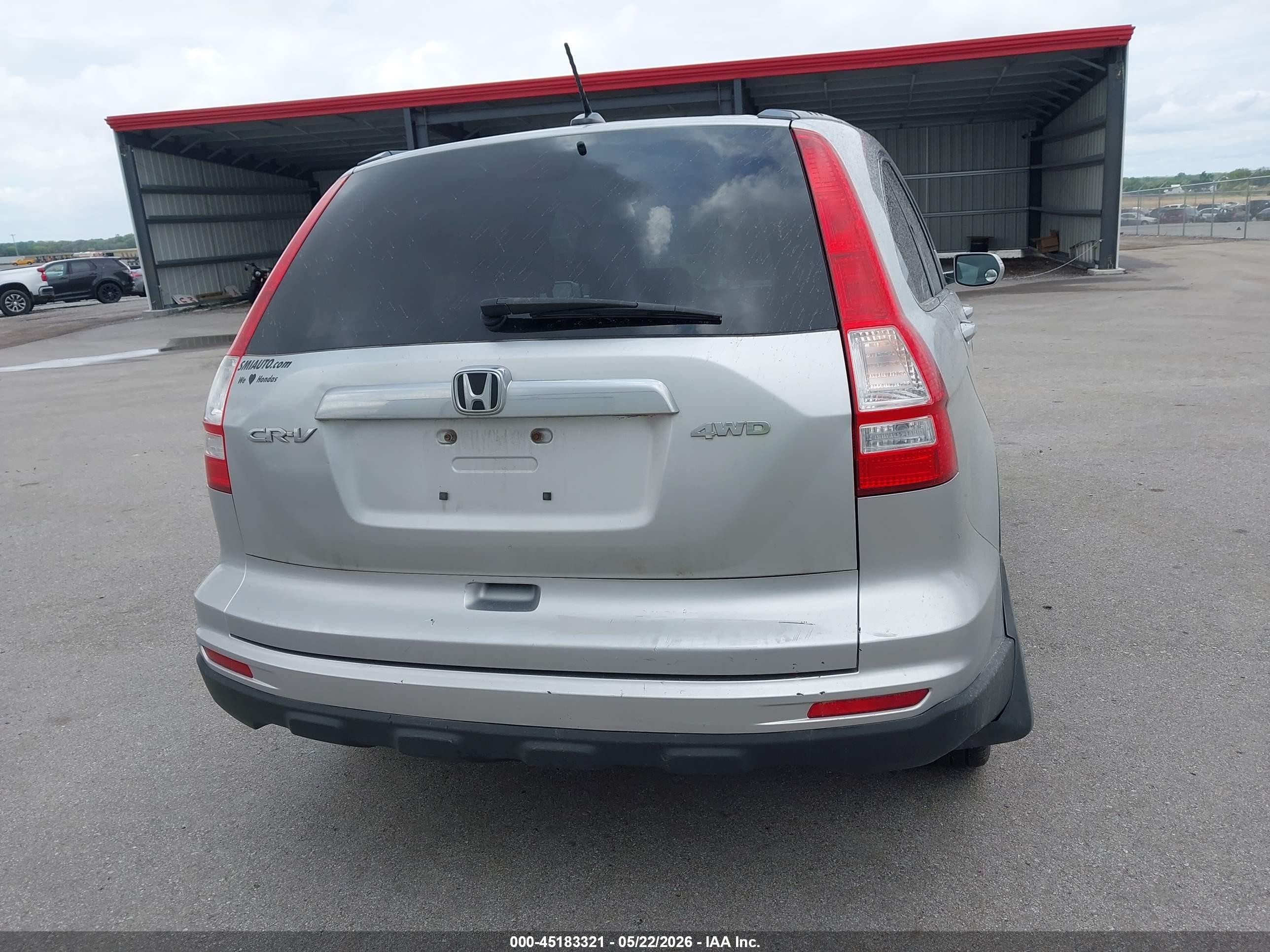 2011 Honda Cr-v Ex-l Silver vin: JHLRE4H70BC017080