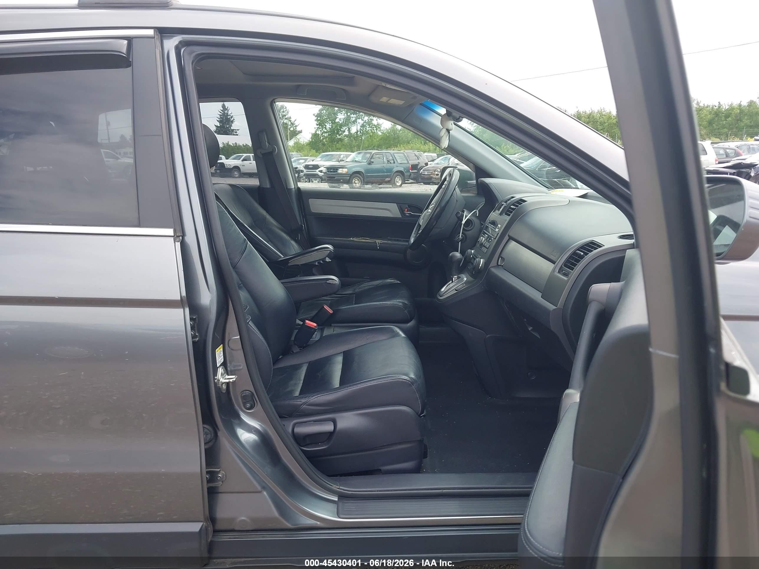 2011 Honda Cr-v Ex-l Gray vin: JHLRE4H70BC018892