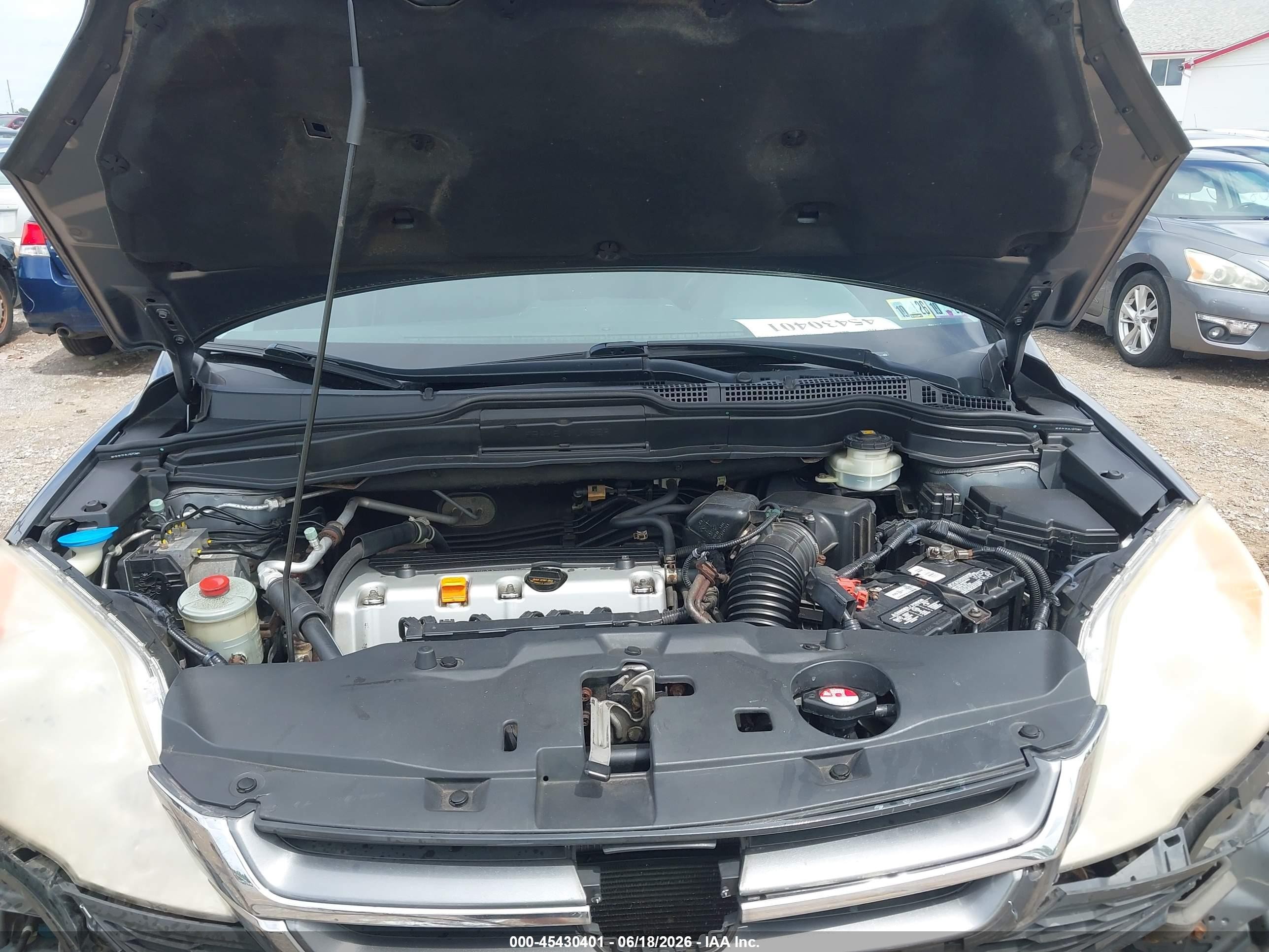 2011 Honda Cr-v Ex-l Gray vin: JHLRE4H70BC018892