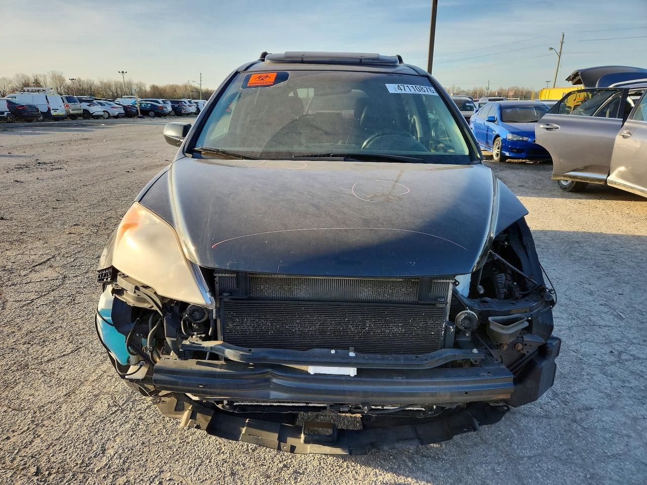 2011 Honda Cr-v Exl Gray vin: JHLRE4H70BC020478