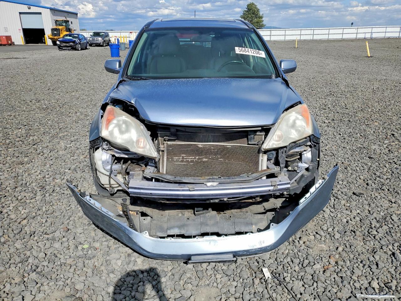 2011 Honda Cr-v Exl Blue vin: JHLRE4H70BC023896
