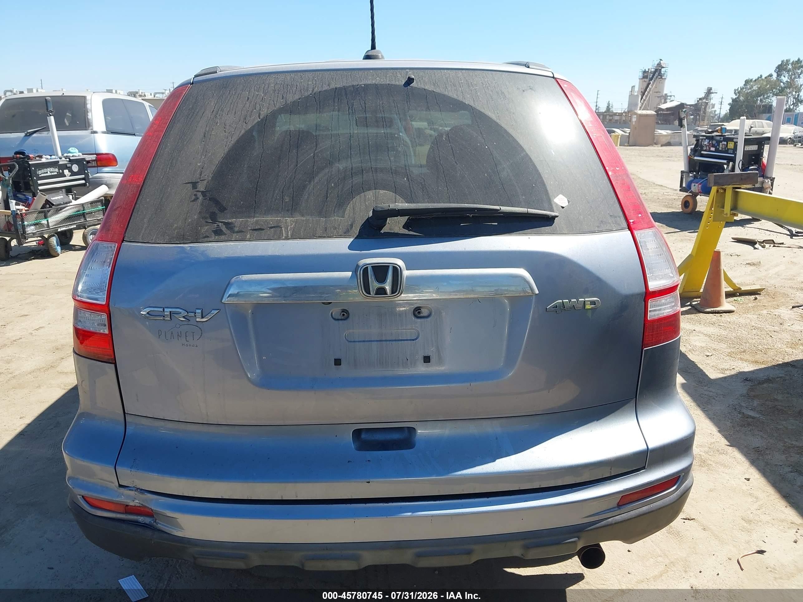 2011 Honda Cr-v Ex-l Light Blue vin: JHLRE4H71BC001017