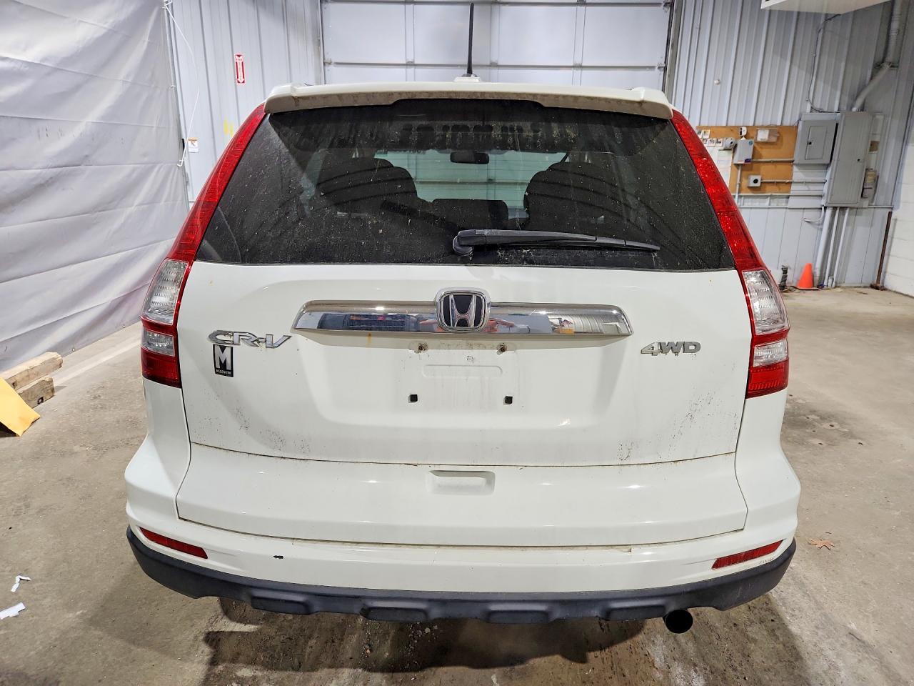 2011 Honda Cr-v Exl White vin: JHLRE4H71BC001602