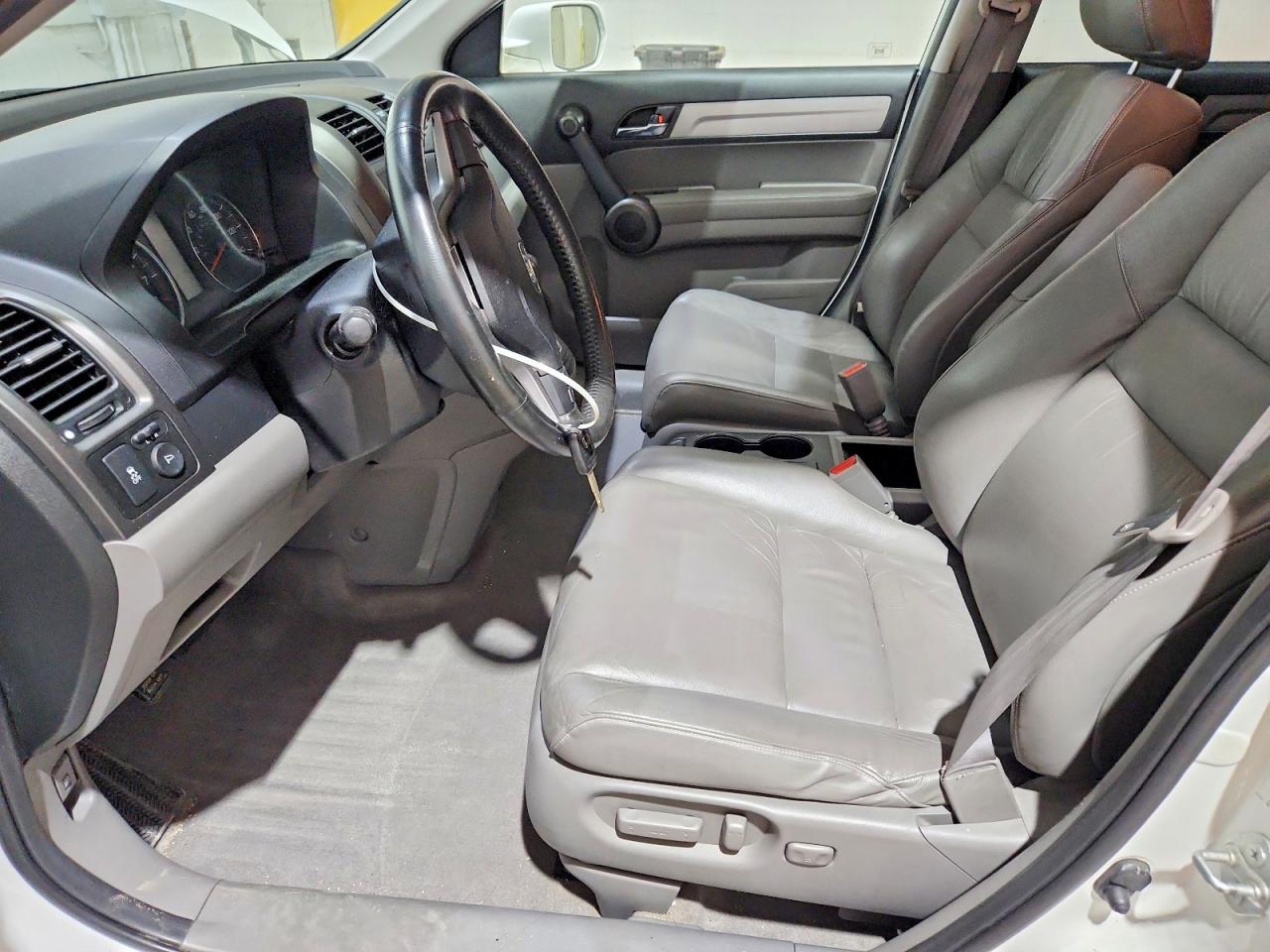 2011 Honda Cr-v Exl White vin: JHLRE4H71BC001602