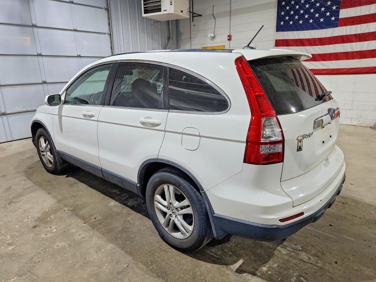 2011 Honda Cr-v Exl White vin: JHLRE4H71BC001602