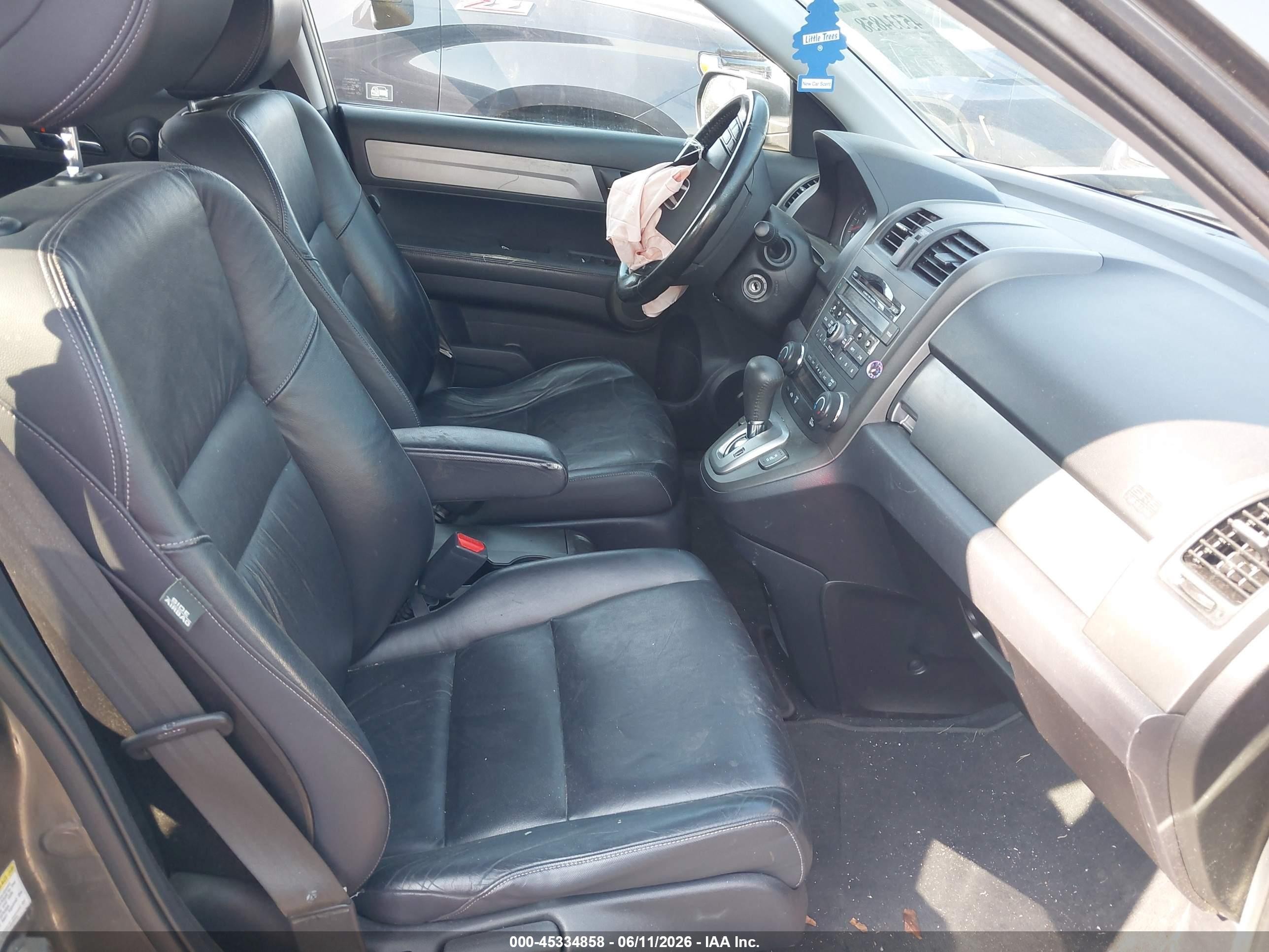 2011 Honda Cr-v Ex-l Gray vin: JHLRE4H71BC018884