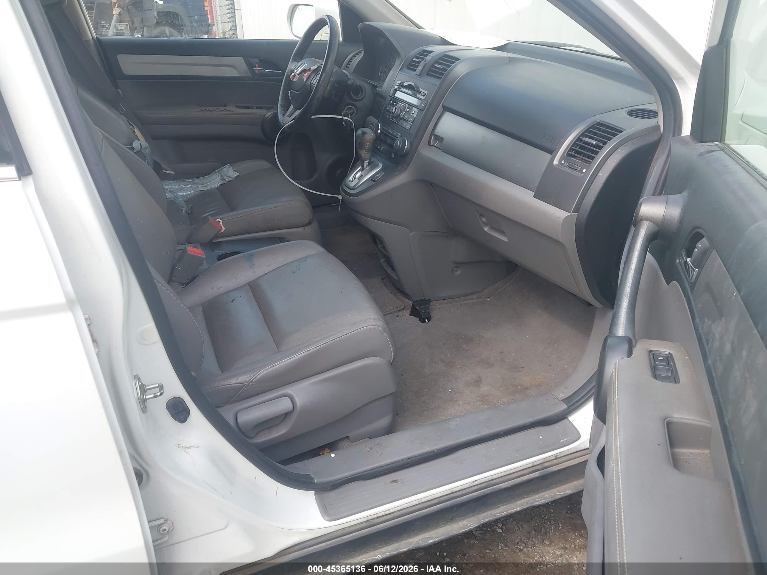 2011 Honda Cr-v Ex-l White vin: JHLRE4H71BC019579