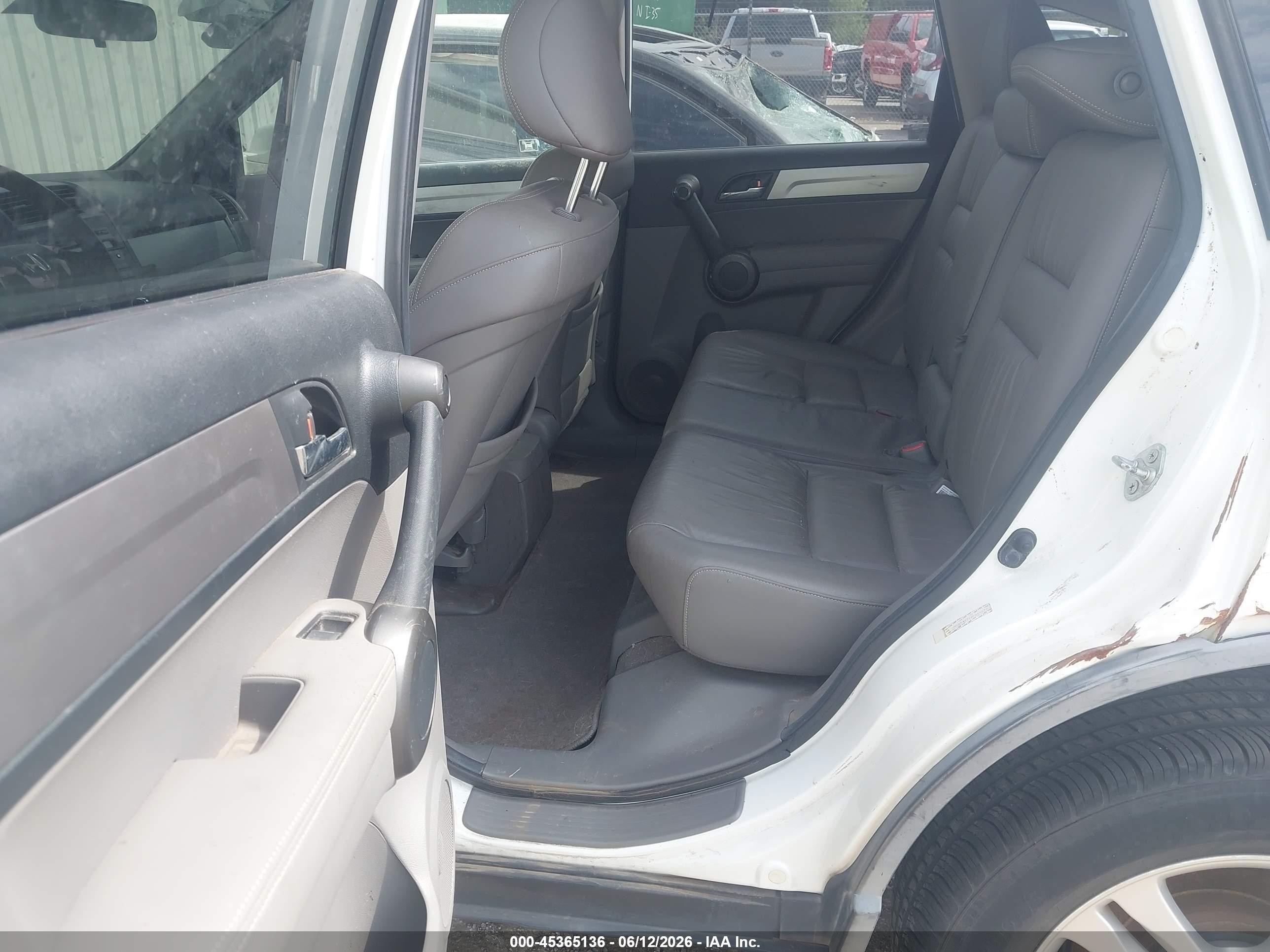 2011 Honda Cr-v Ex-l White vin: JHLRE4H71BC019579