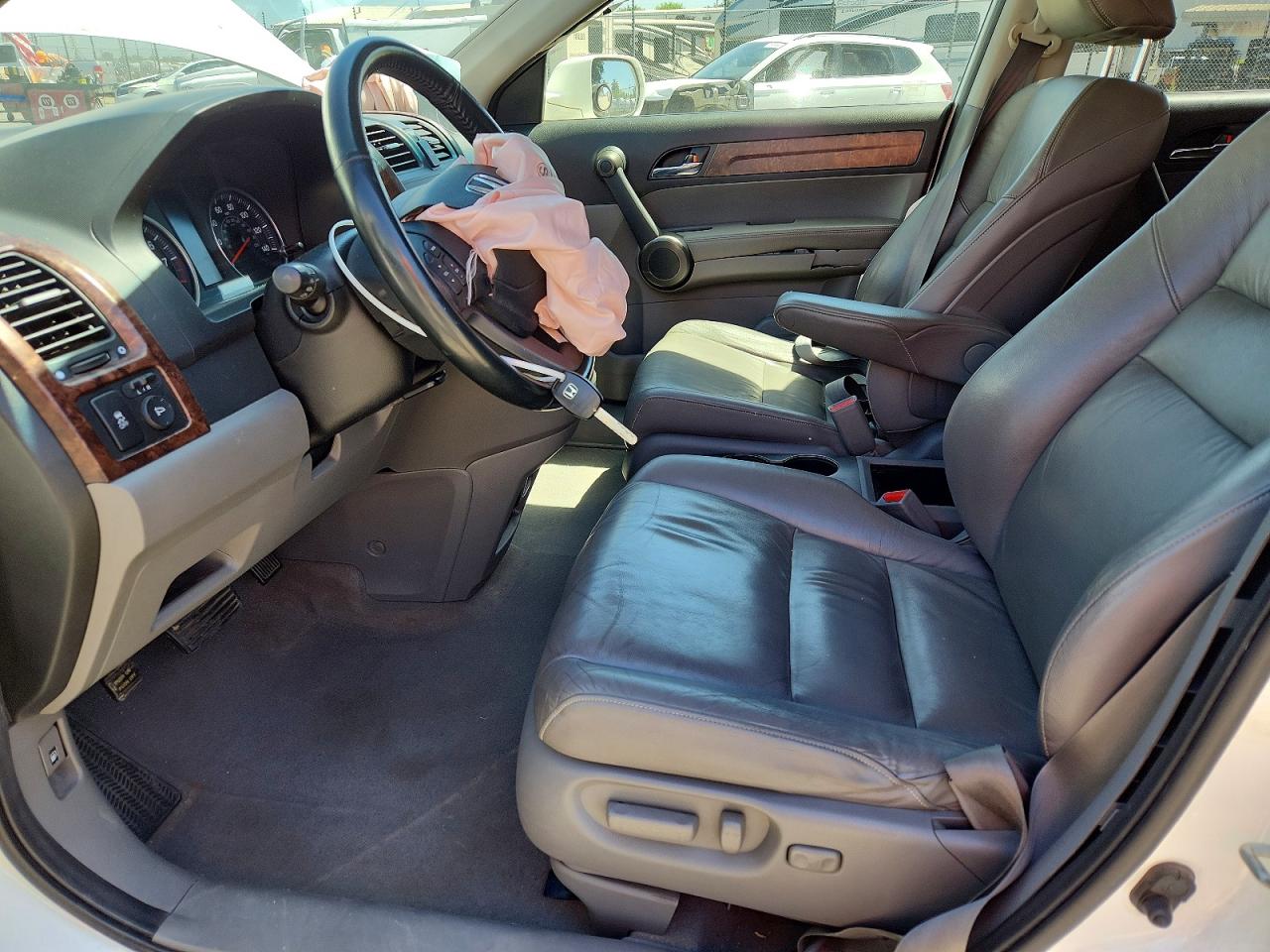 2011 Honda Cr-v Exl White vin: JHLRE4H71BC022434