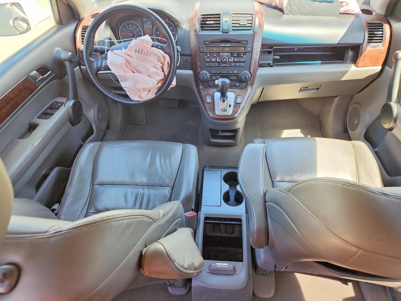 2011 Honda Cr-v Exl White vin: JHLRE4H71BC022434