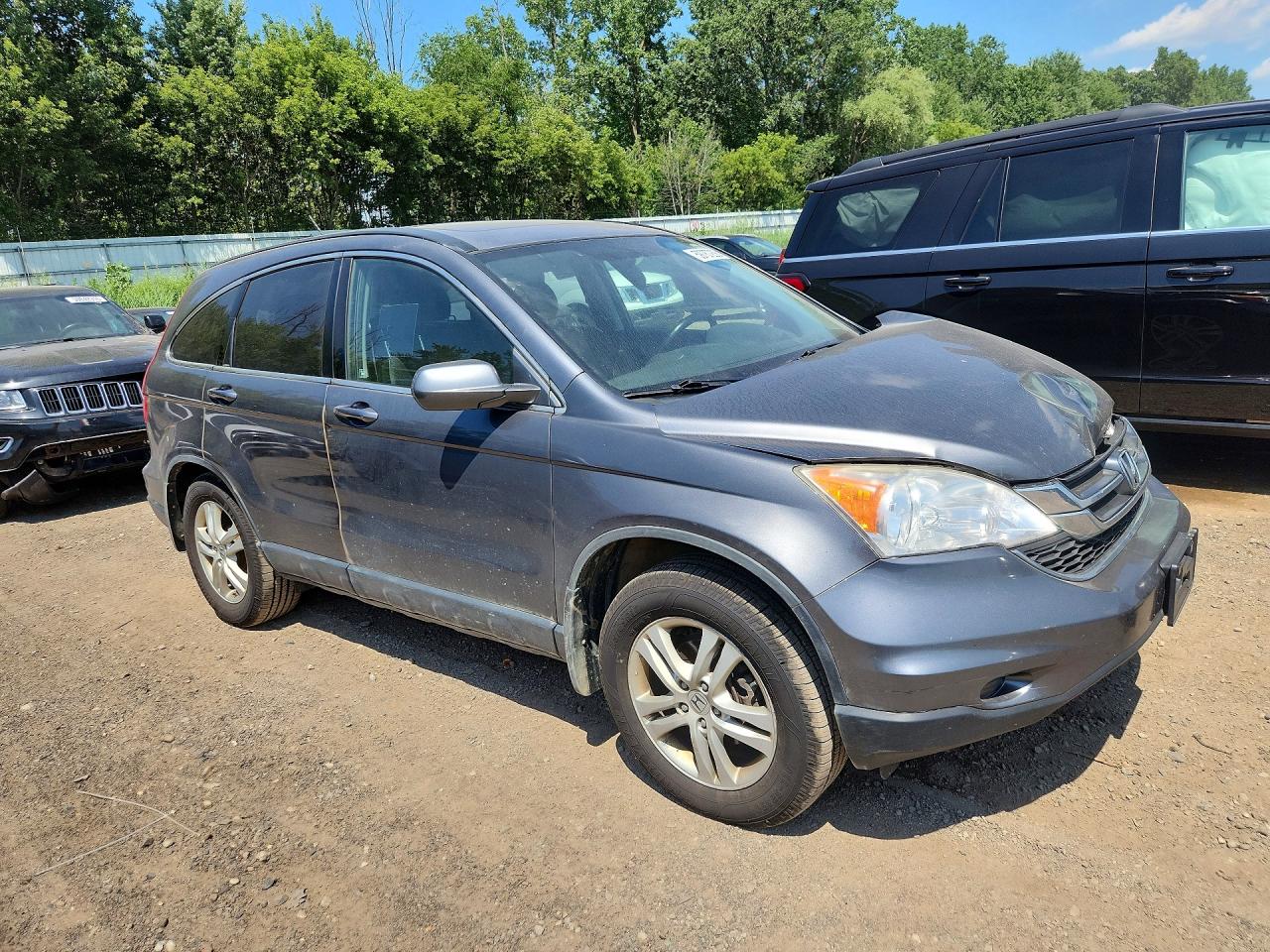 2011 Honda Cr-v Exl Gray vin: JHLRE4H71BC025978