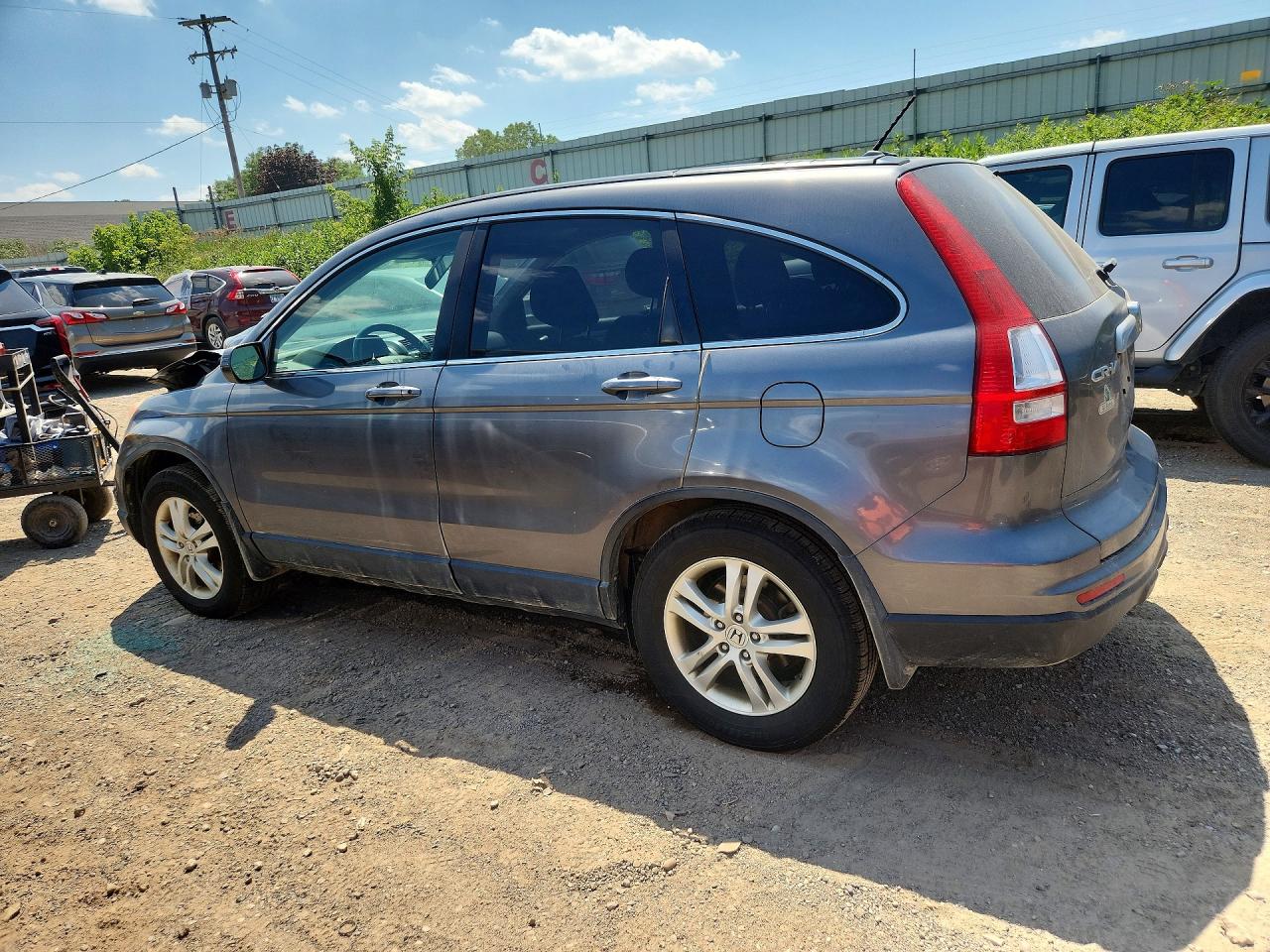 2011 Honda Cr-v Exl Gray vin: JHLRE4H71BC025978